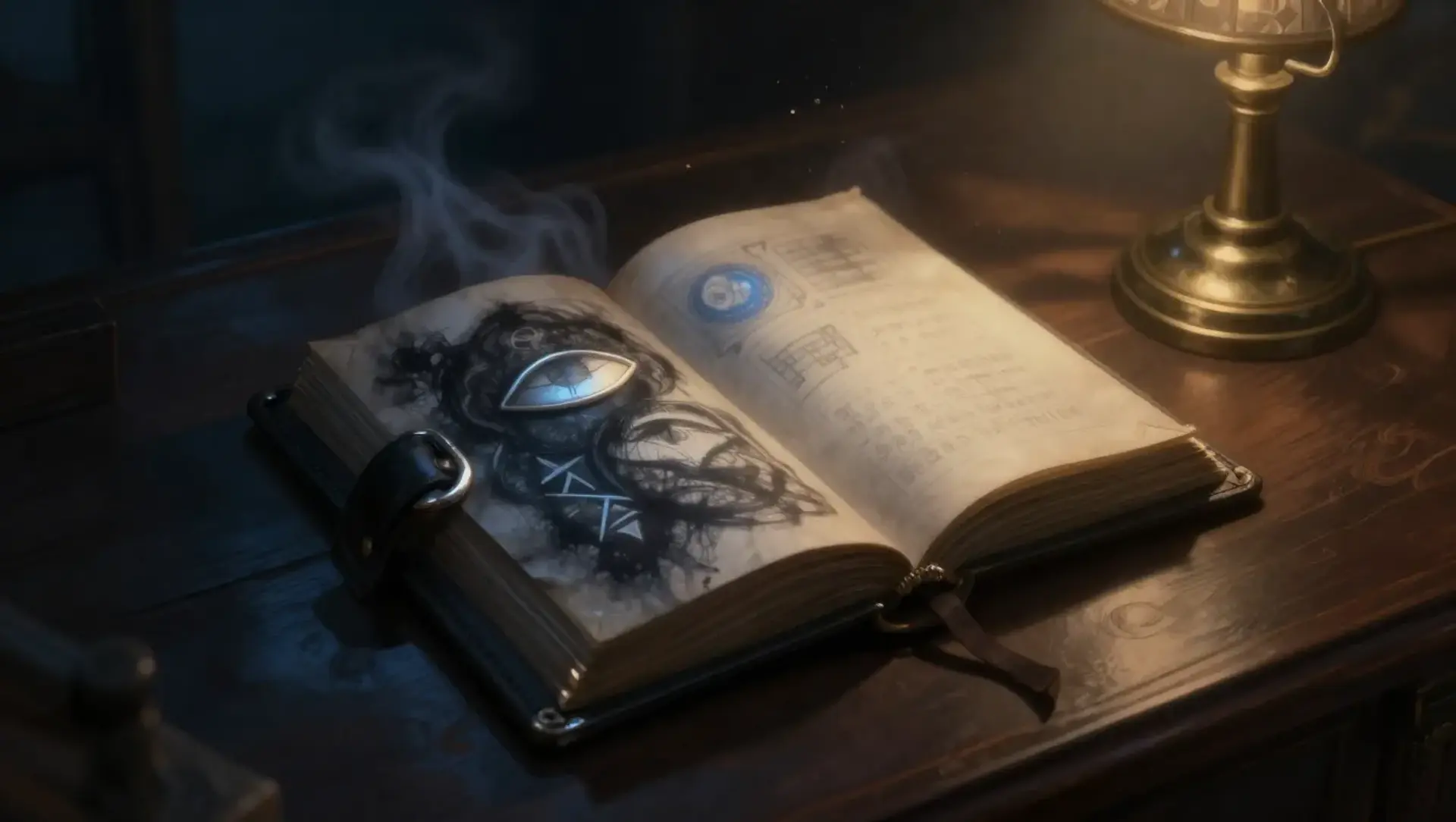 The Ink Between Lamps