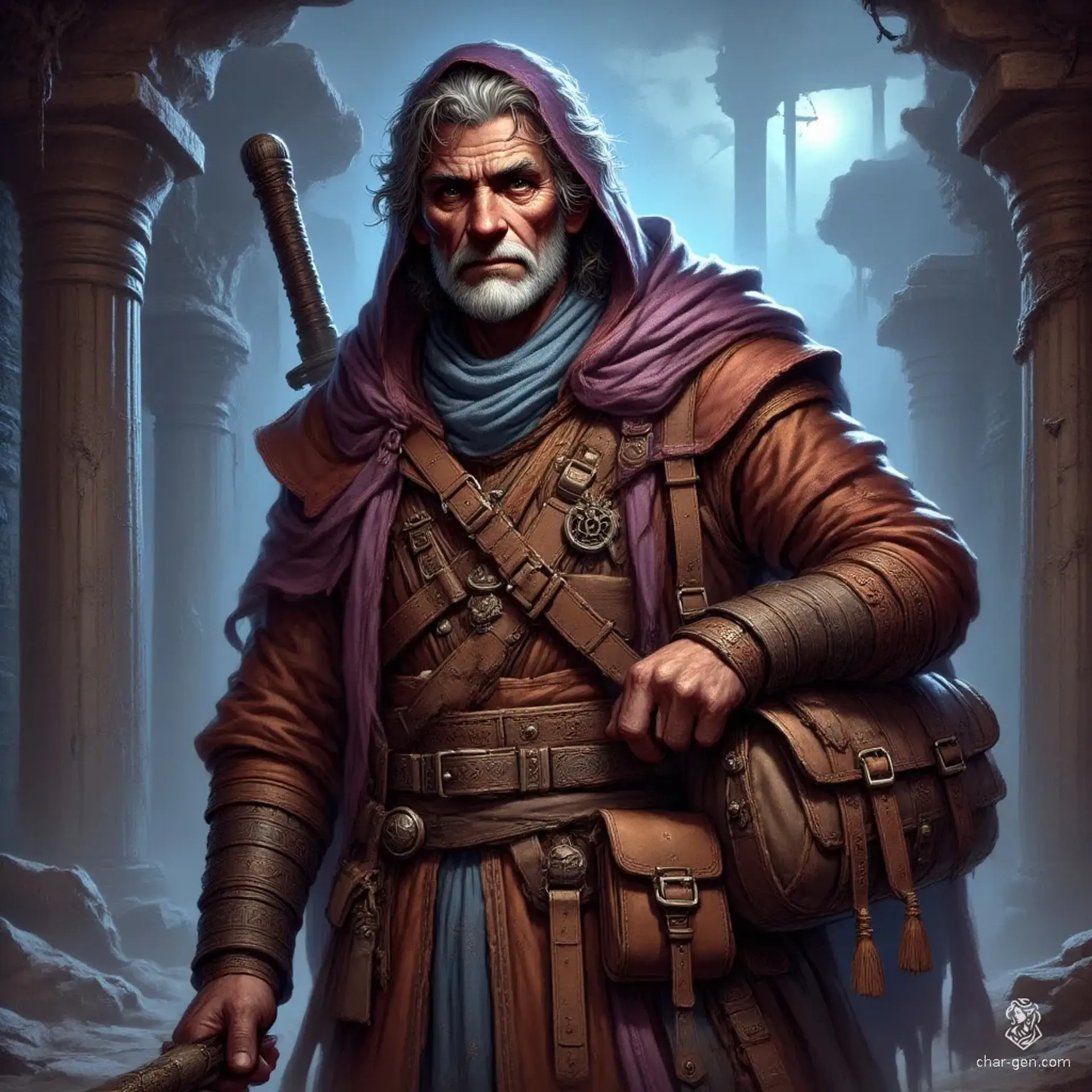 Samlor Veyritt - AI-generated fantasy NPC