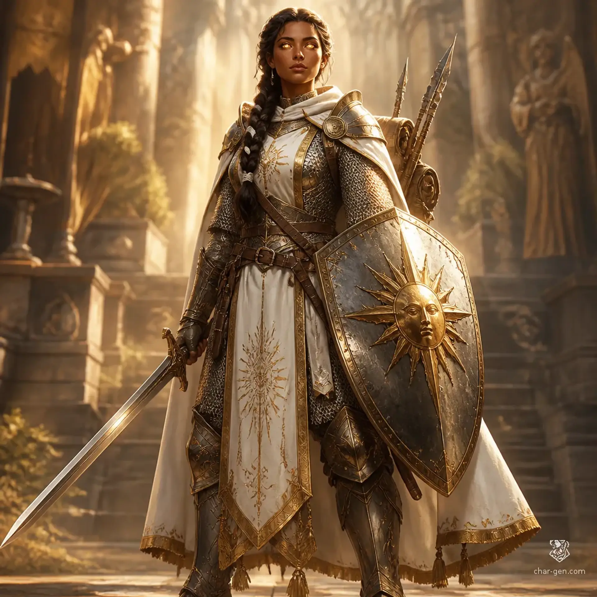 Maria - AI-generated fantasy Character