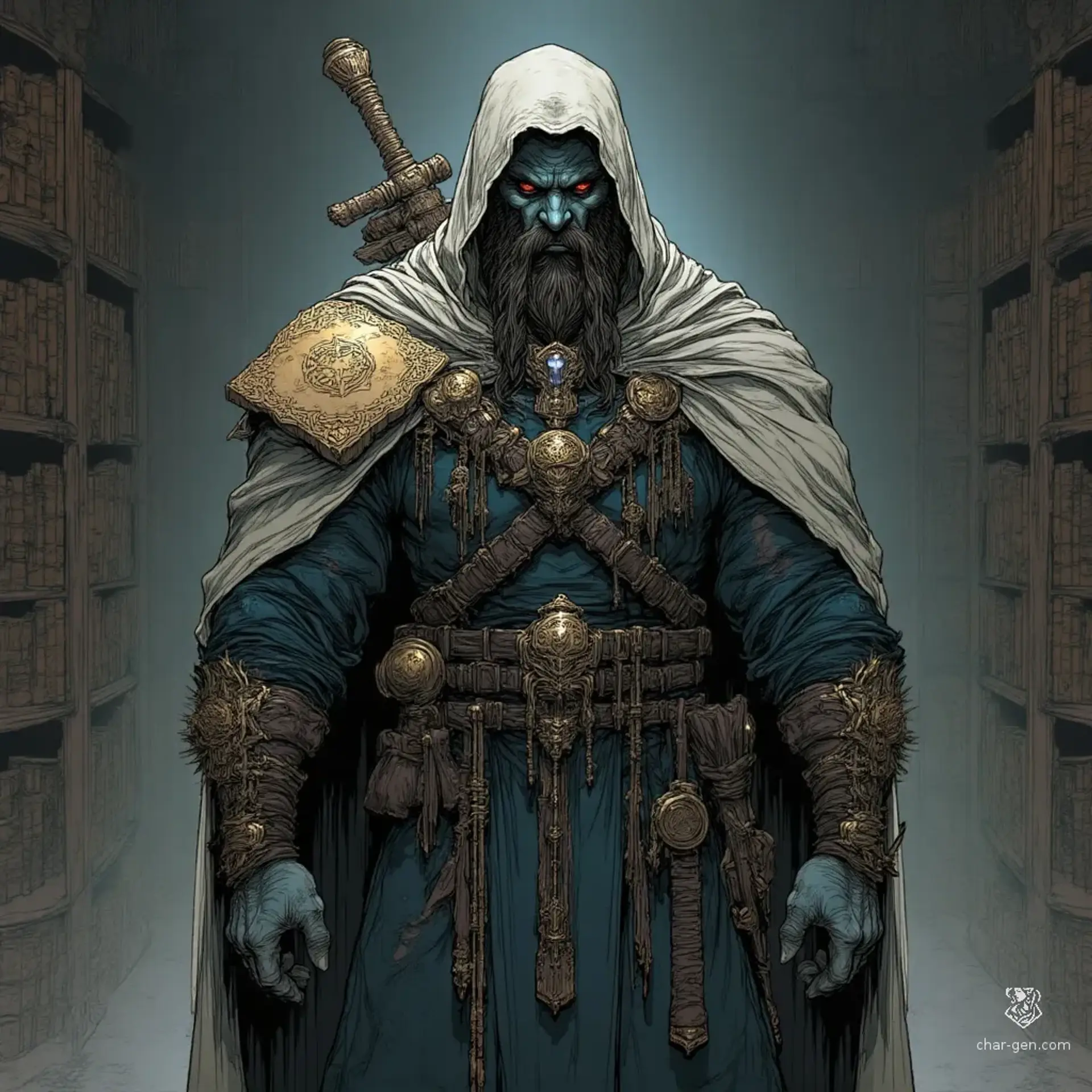Arkaraz Vhel-szeth - AI-generated fantasy NPC