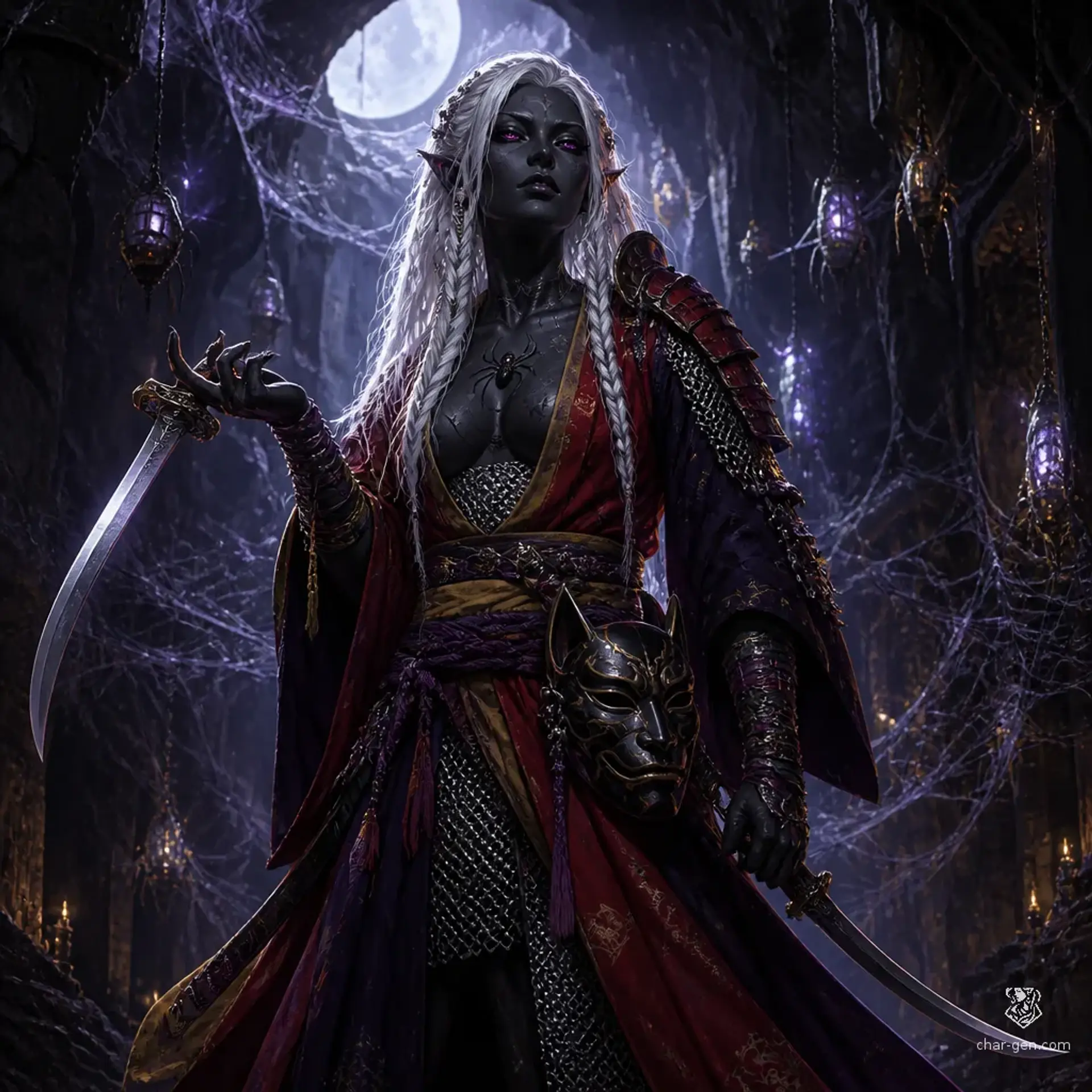 Aurelia Malys - AI-generated fantasy Character
