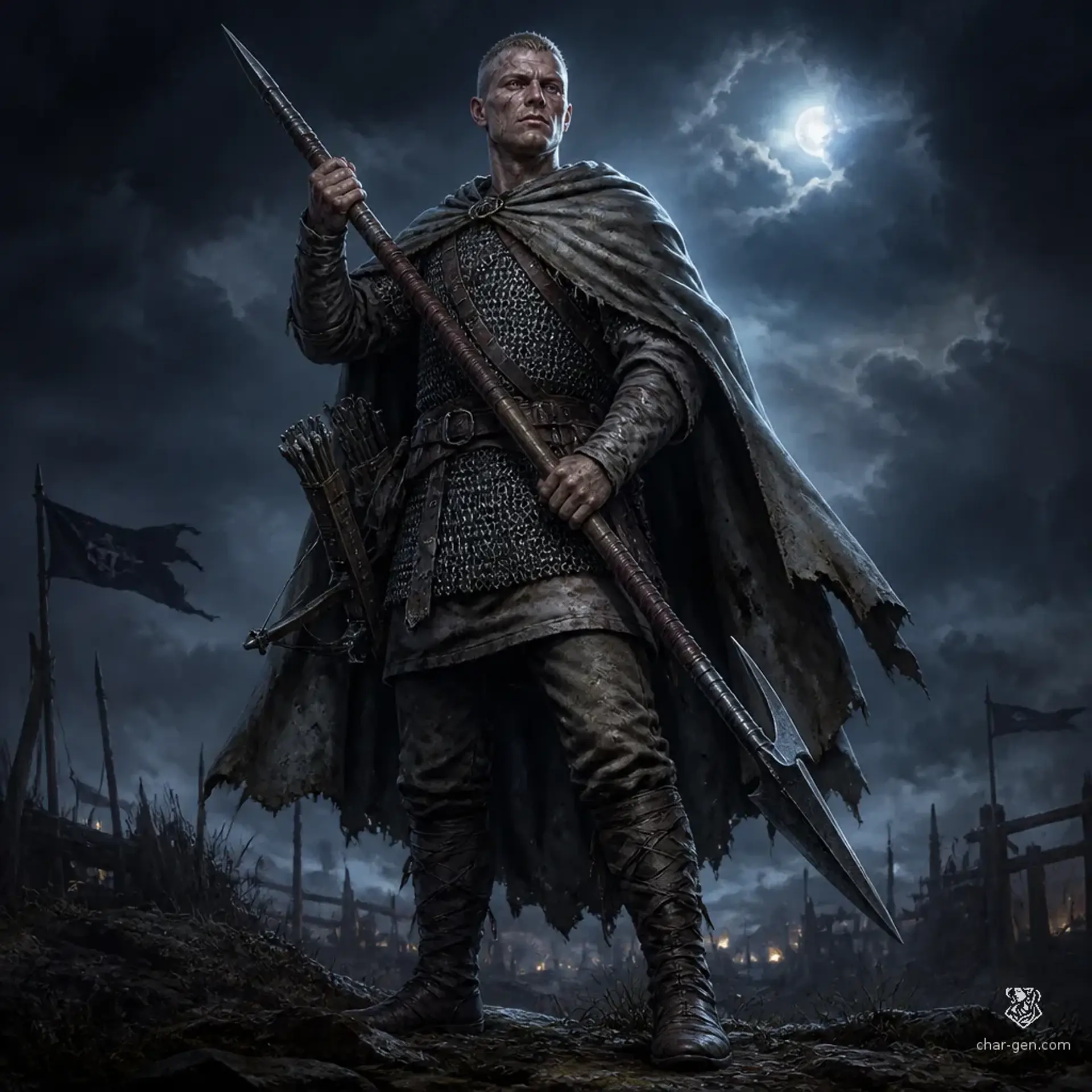 Tavri Kallio - AI-generated fantasy Character