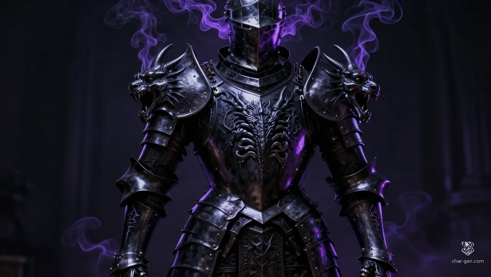 Dreadplate of the Eternal Marshal - AI-generated fantasy Magic Item