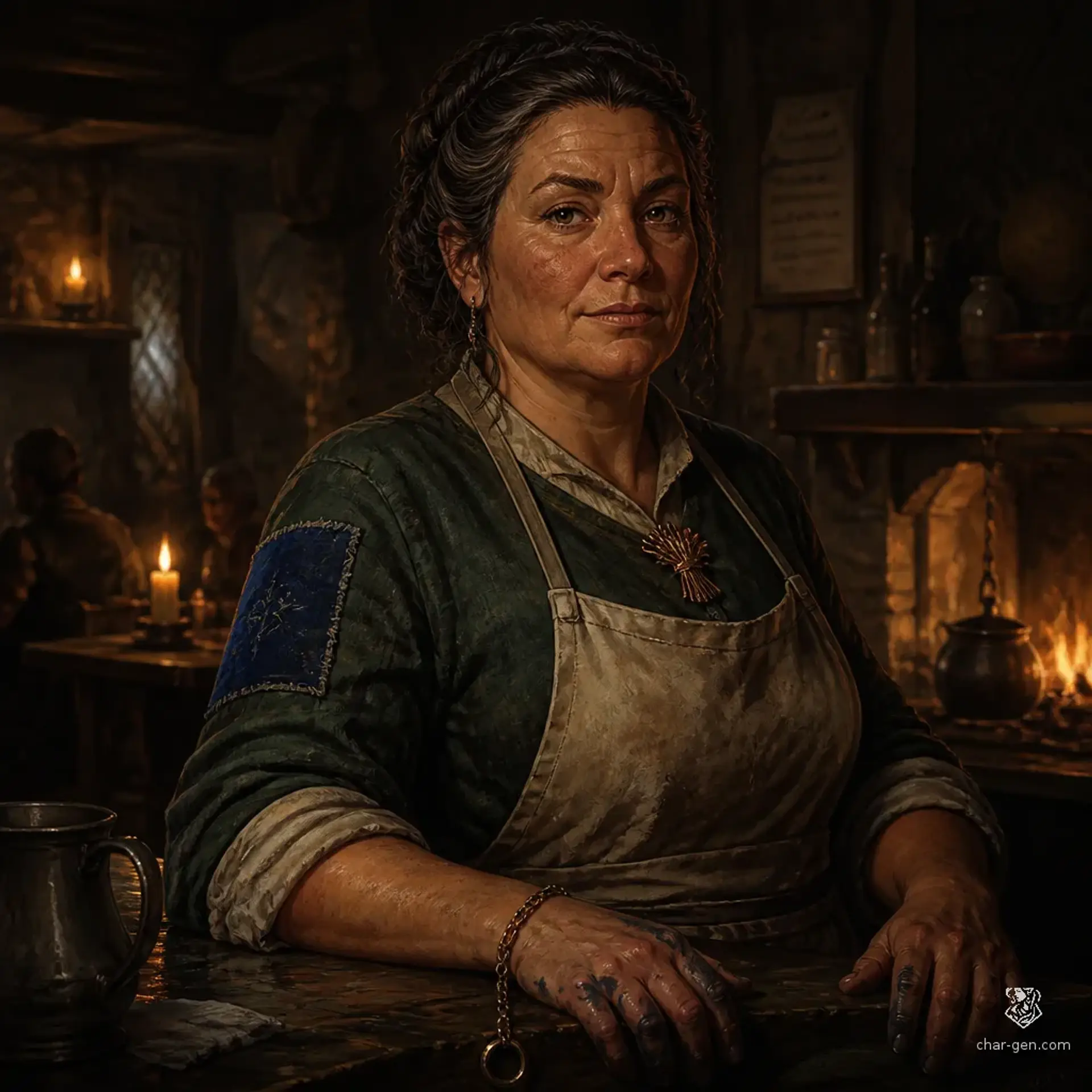 Myrra Reed - AI-generated fantasy NPC