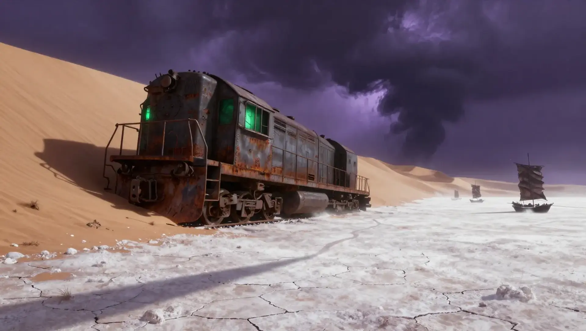 The Ghost of Iron Siding - AI-generated fantasy Quest