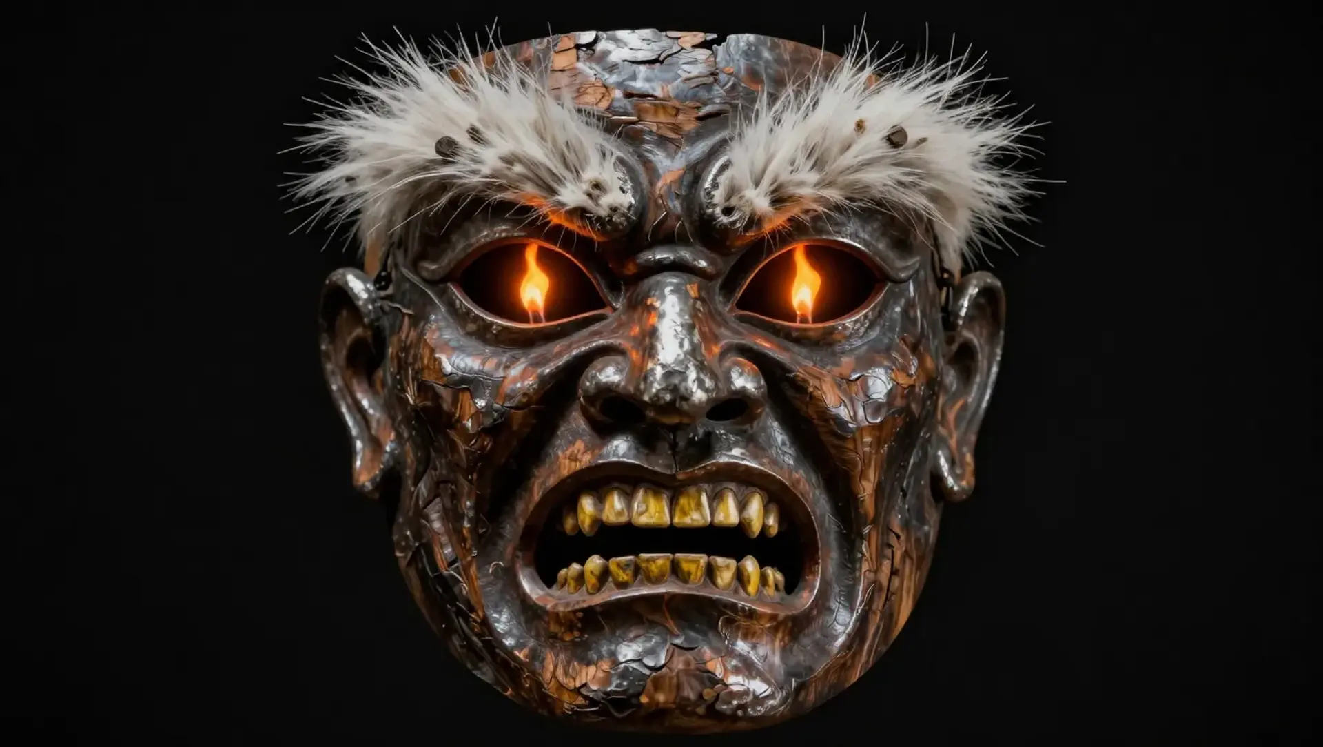 The Visage of Curmudgeonly Fury - AI-generated fantasy Magic Item