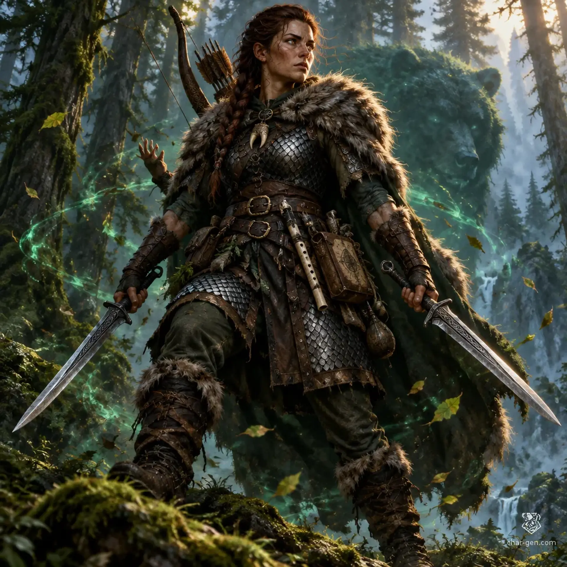 Ellora - AI-generated fantasy Character