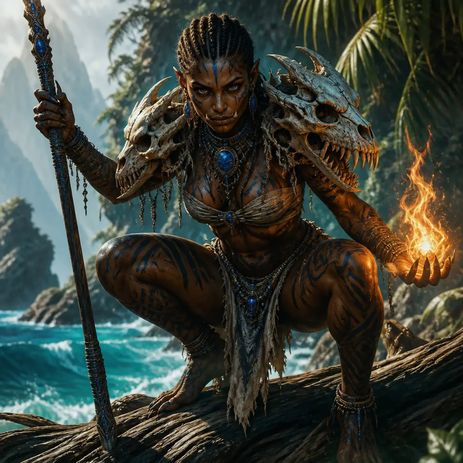 Tabitha jun-gael khania - AI-generated fantasy Character