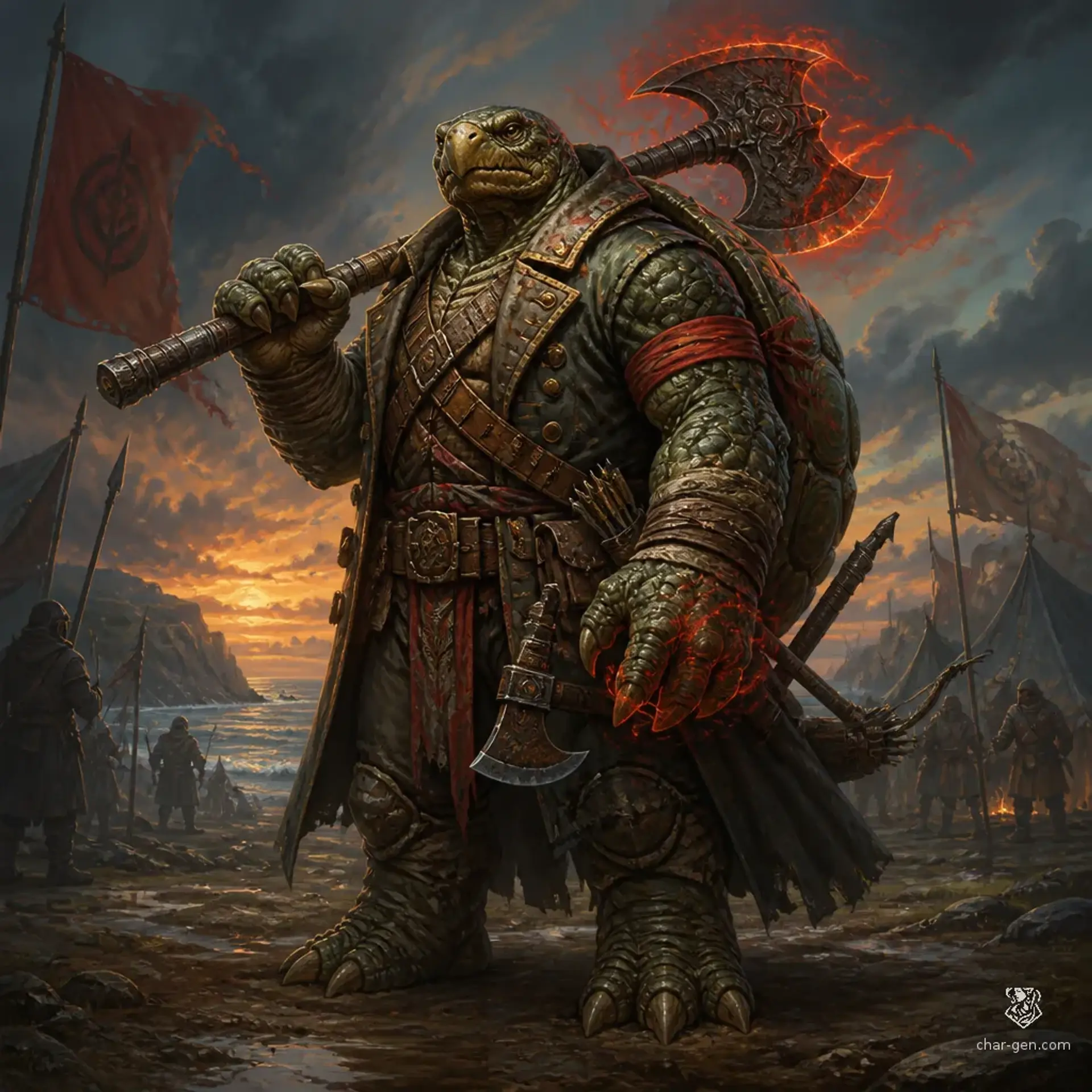 Boric - AI-generated fantasy Character