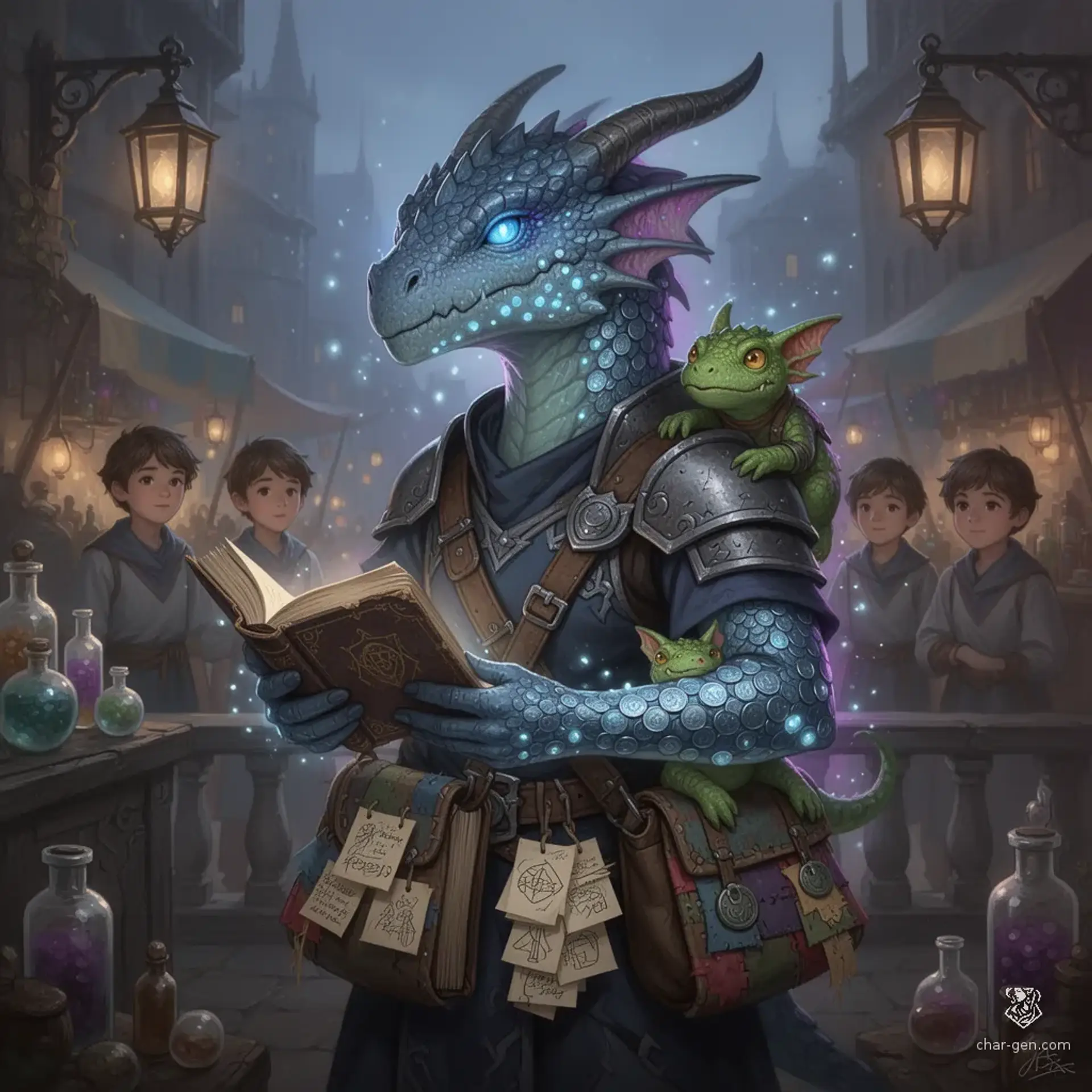 Ssynra Coldnote - AI-generated fantasy NPC