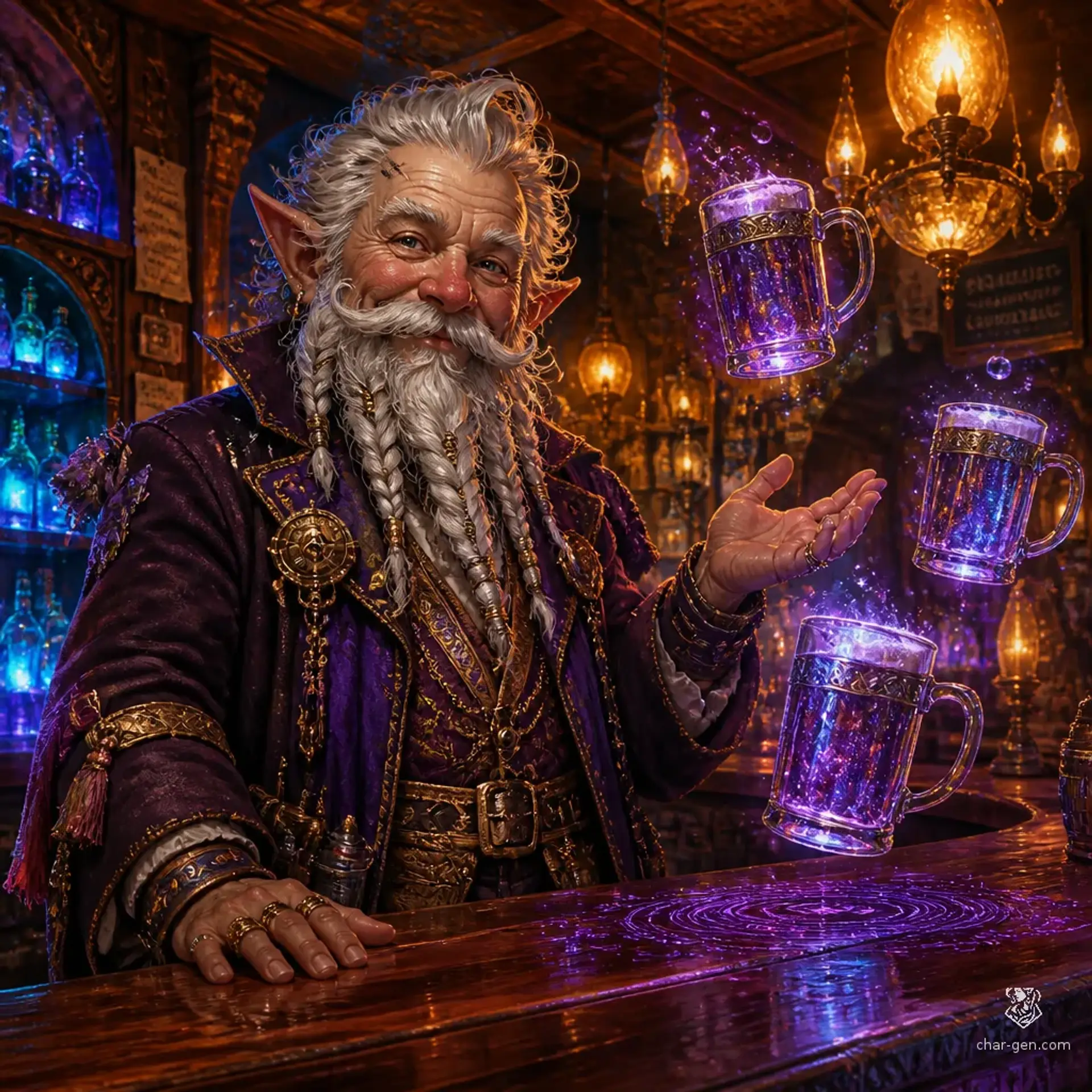 The Astral Anchor - AI-generated fantasy Tavern