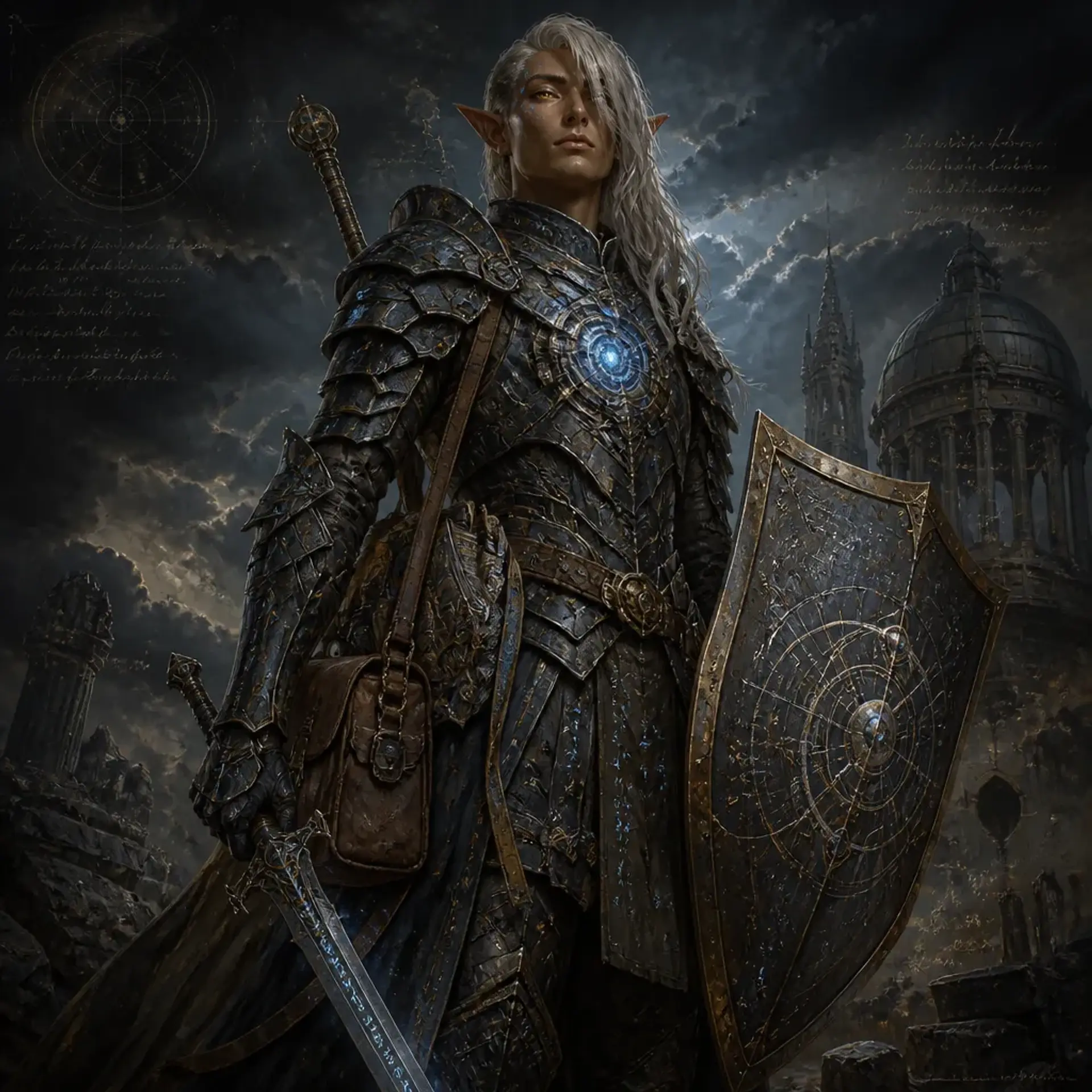 Seshir Baatash - AI-generated fantasy Character