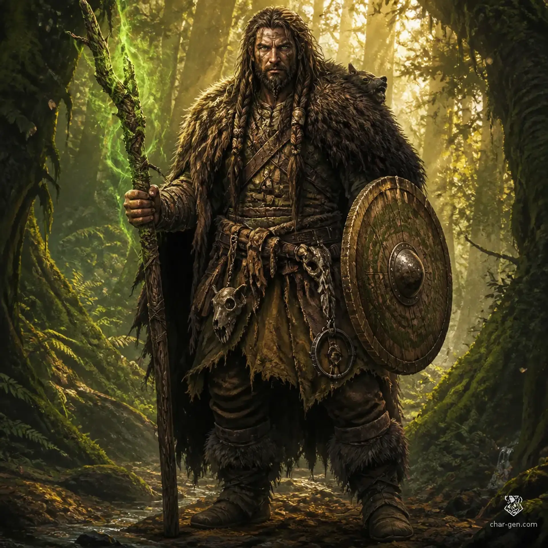 Kaelen Reed - AI-generated fantasy Character