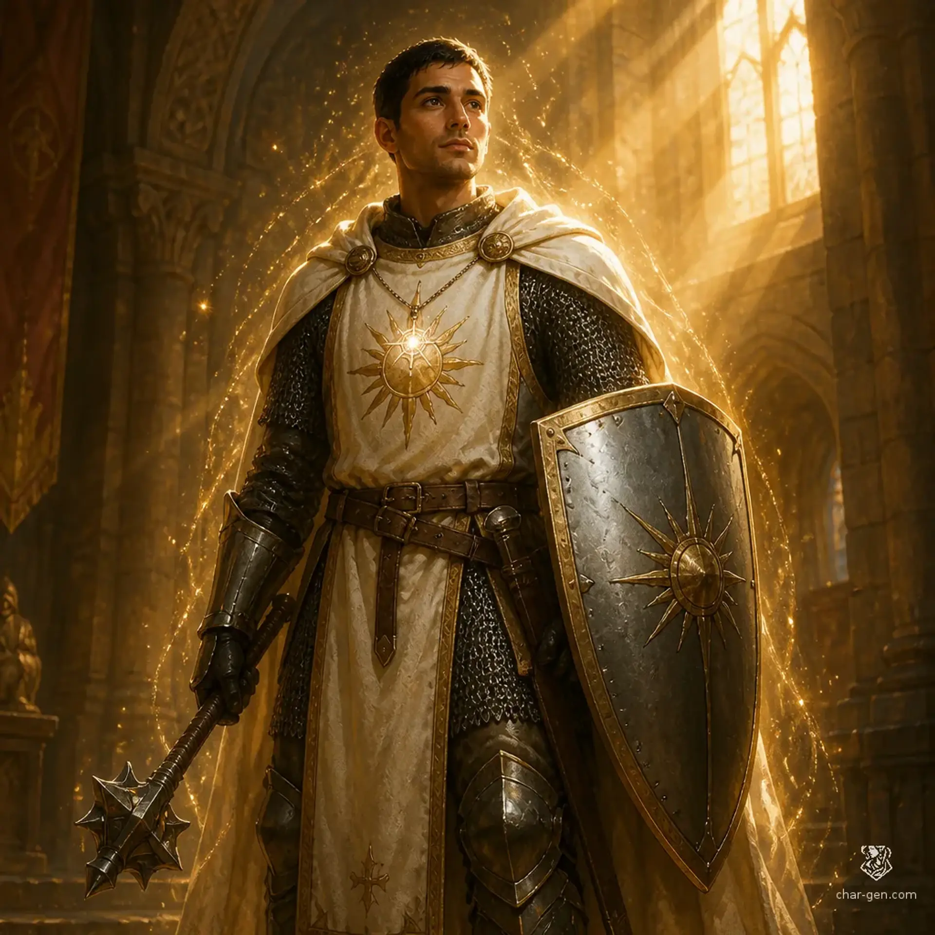 Silas Vane - AI-generated fantasy Character