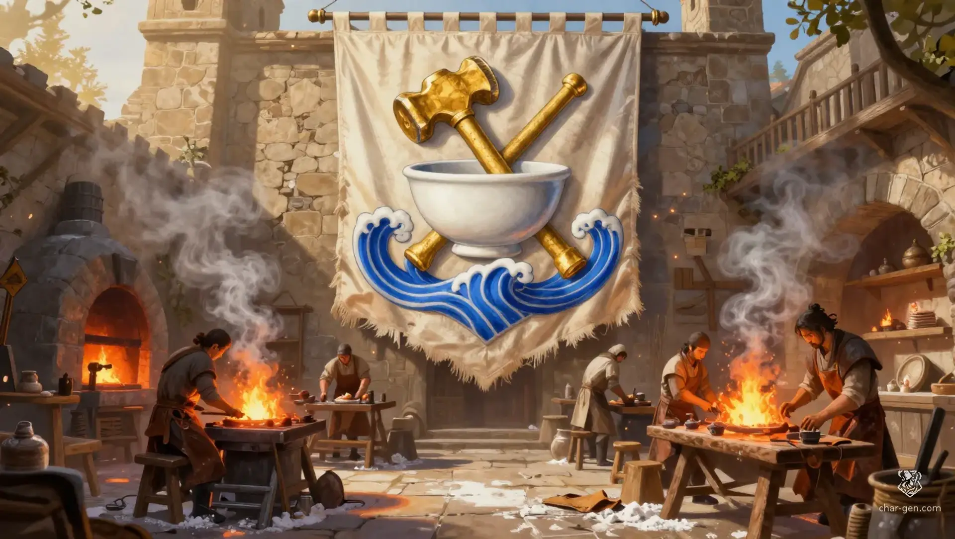 The Hammer and Bowl