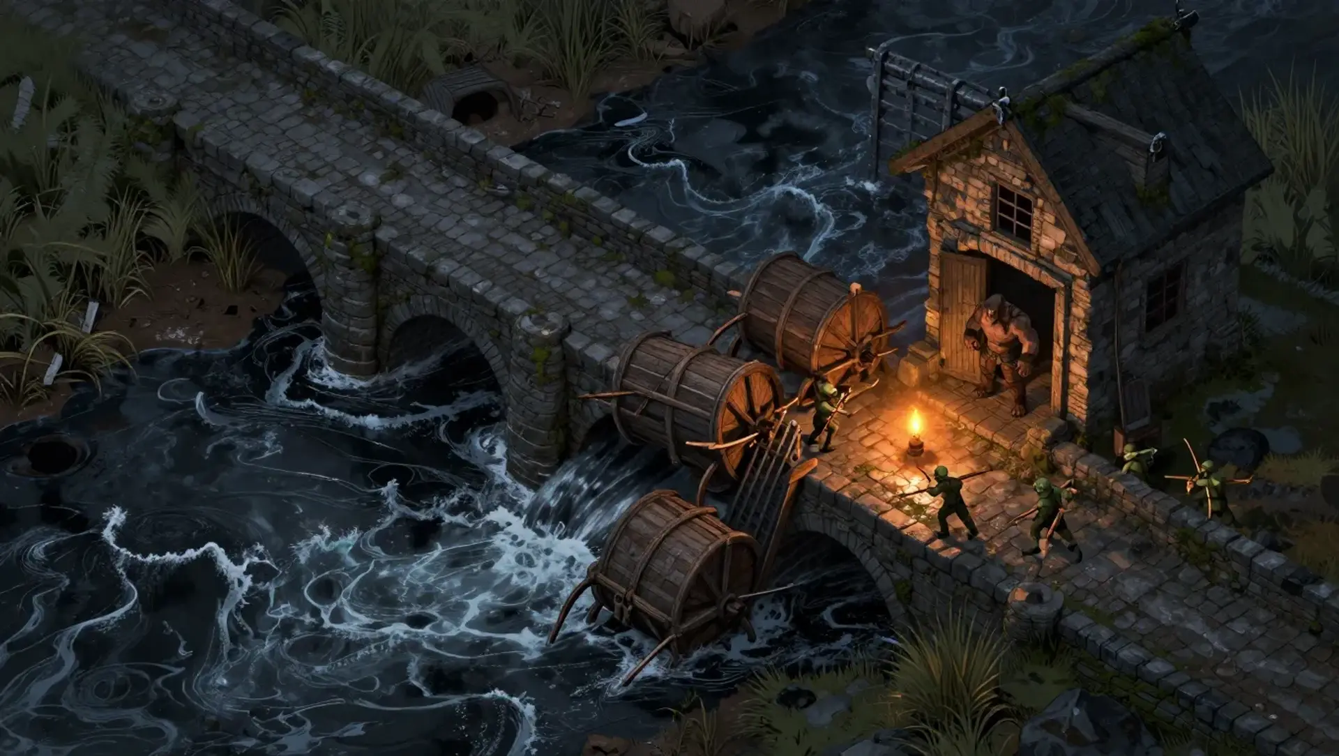 Keep the Toll Bridge Closed - AI-generated fantasy Encounter