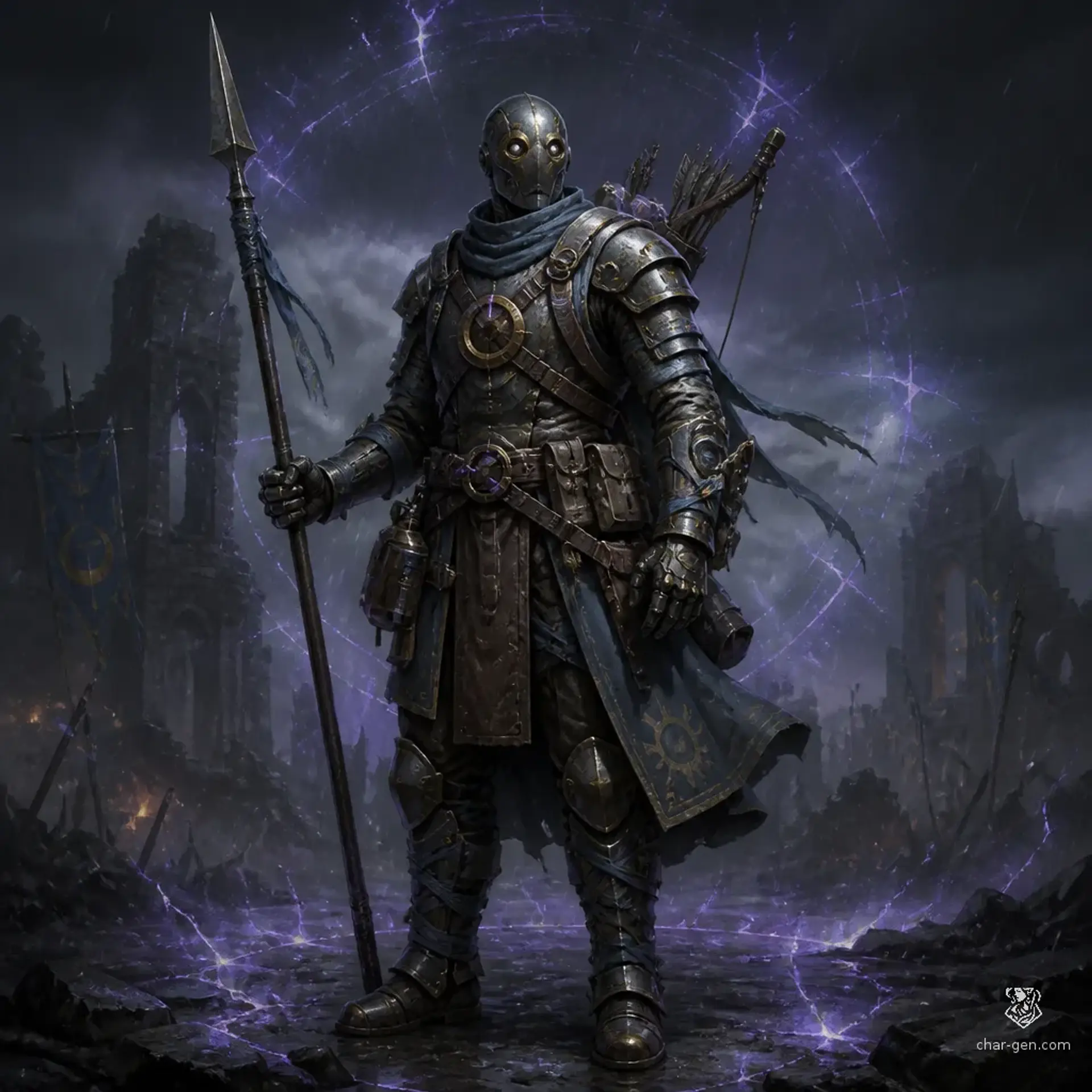 Mirel Orbel - AI-generated fantasy Character