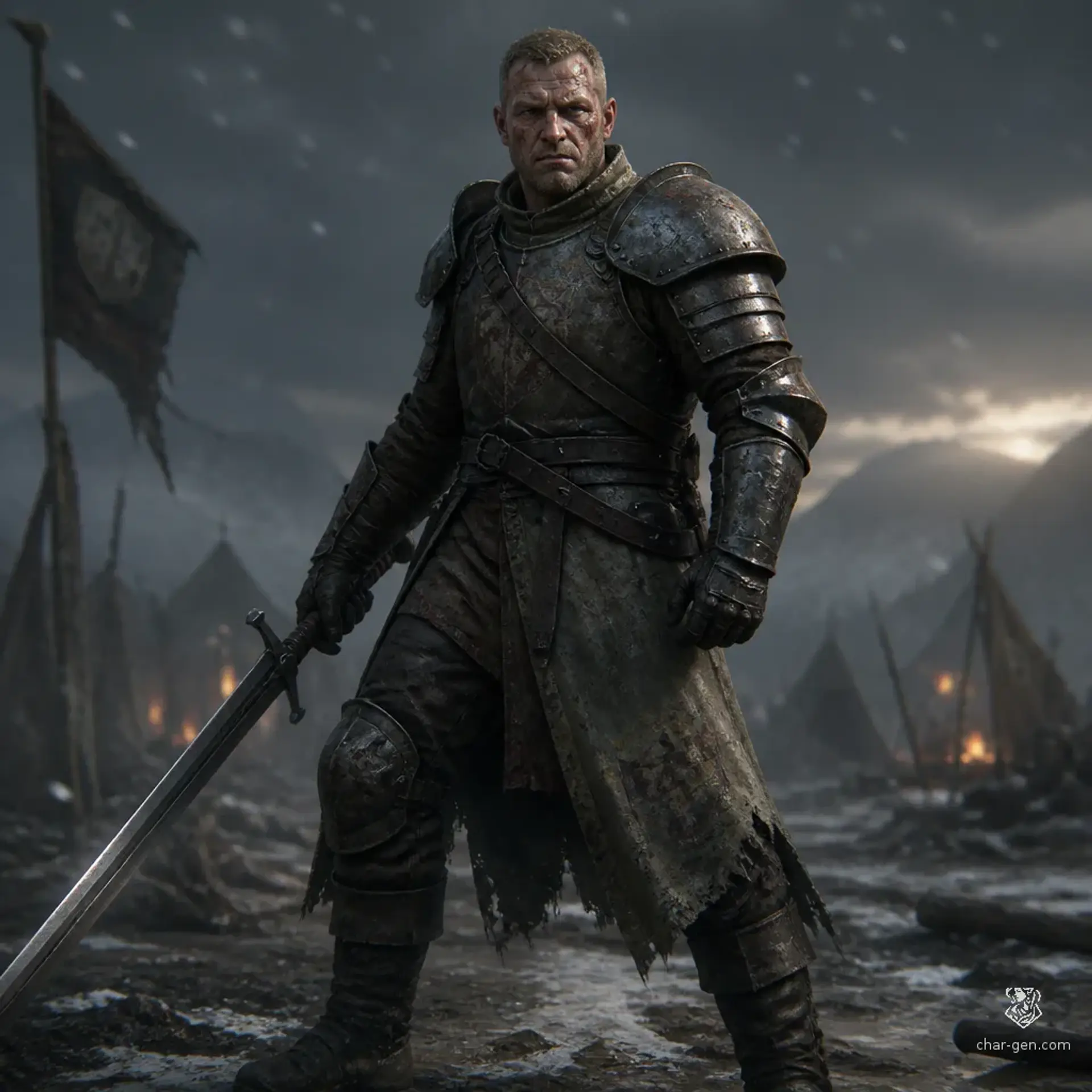 Karku Tectan - AI-generated fantasy Character