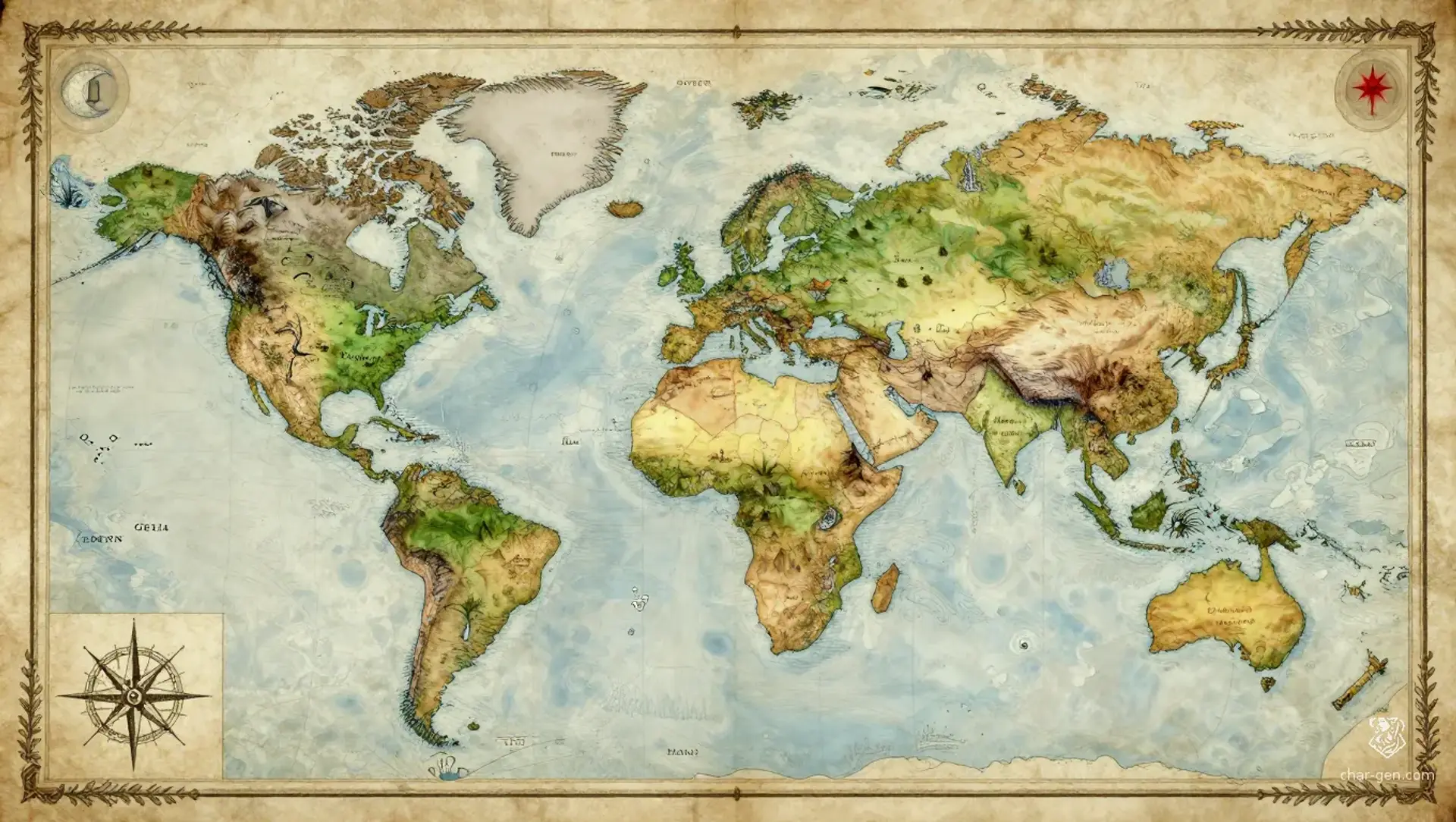 Veyra - AI-generated fantasy World