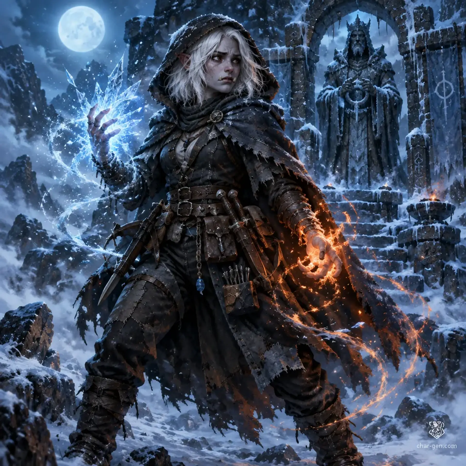 Lonnie - AI-generated fantasy Character