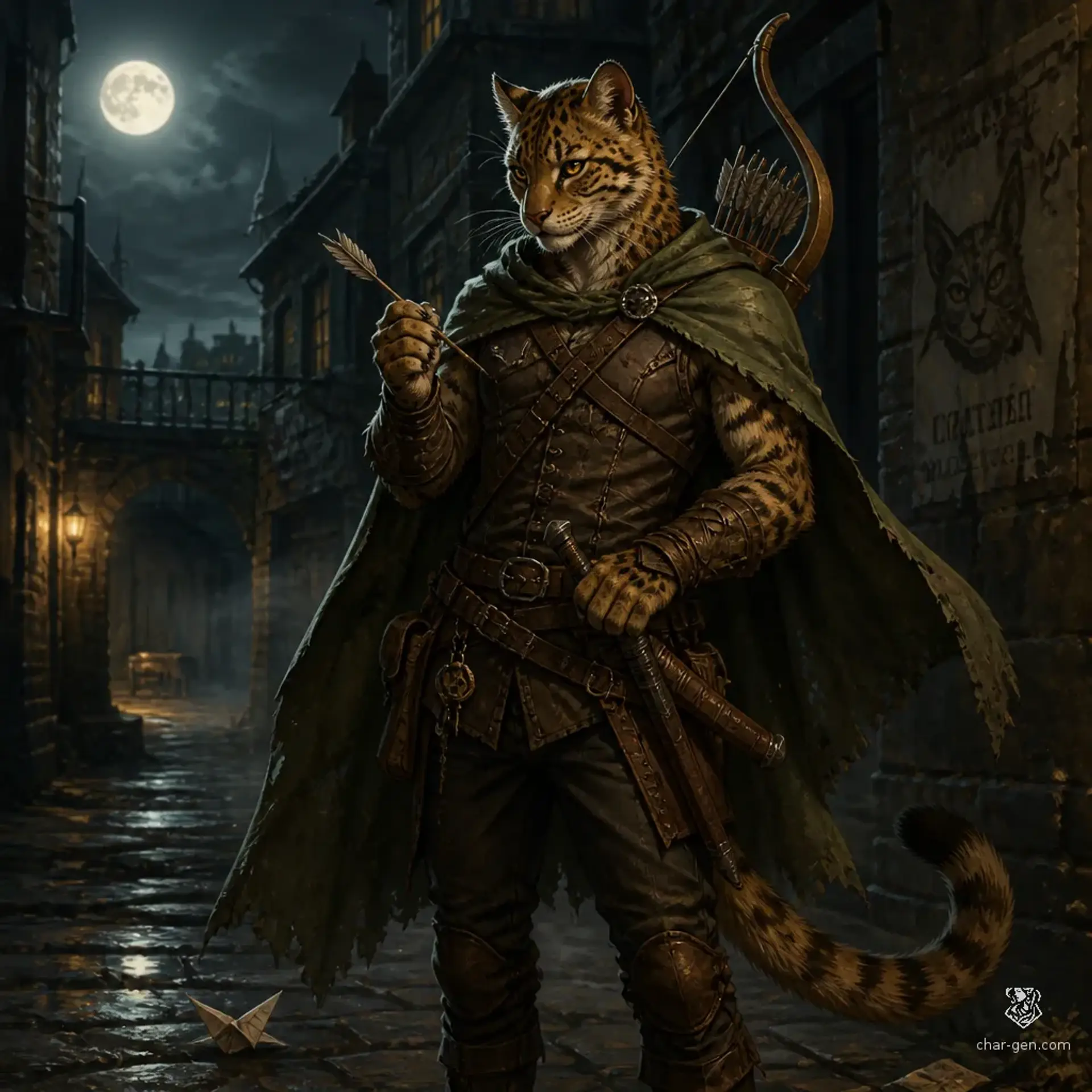Oluwasi Quispe - AI-generated fantasy Character