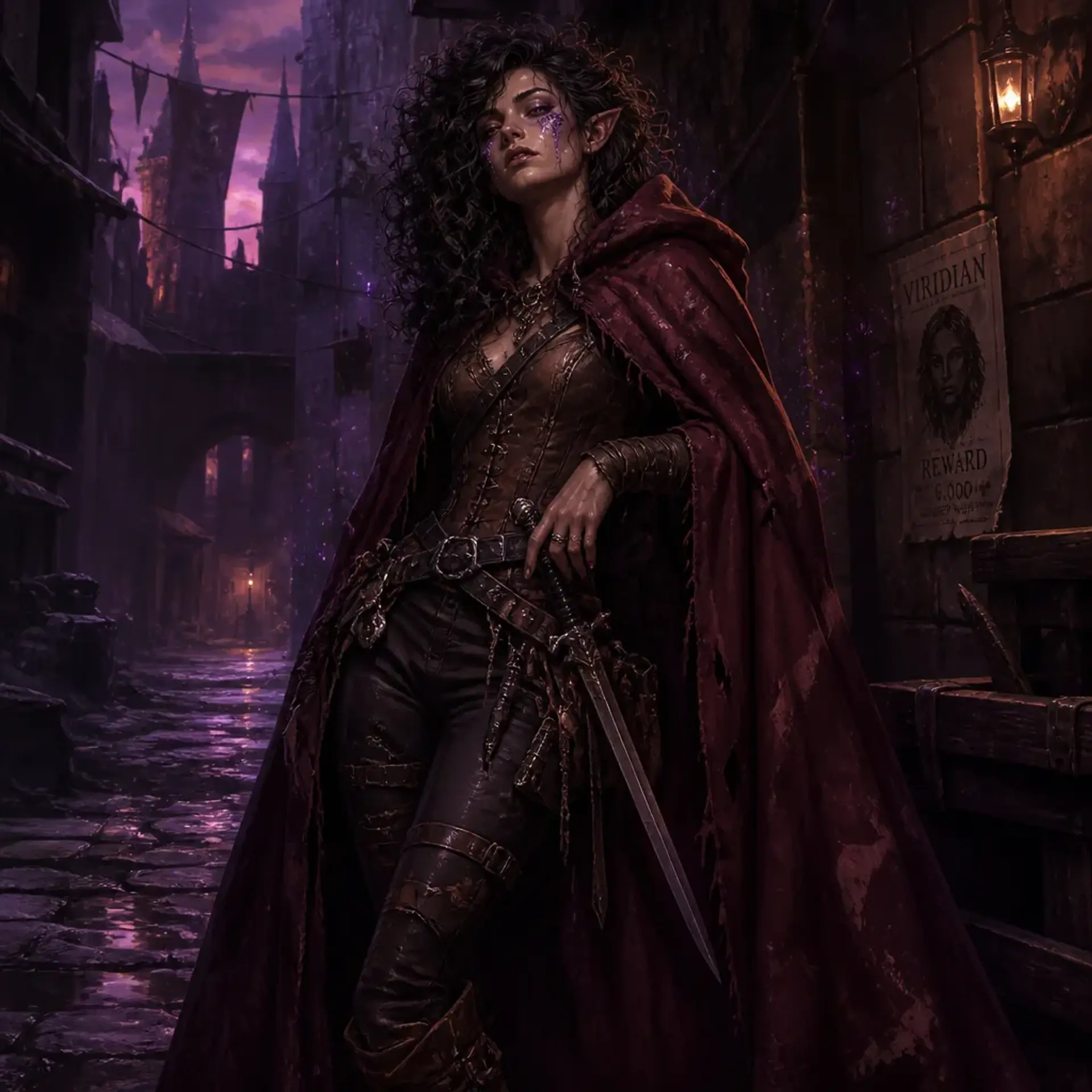Rue - AI-generated fantasy Character