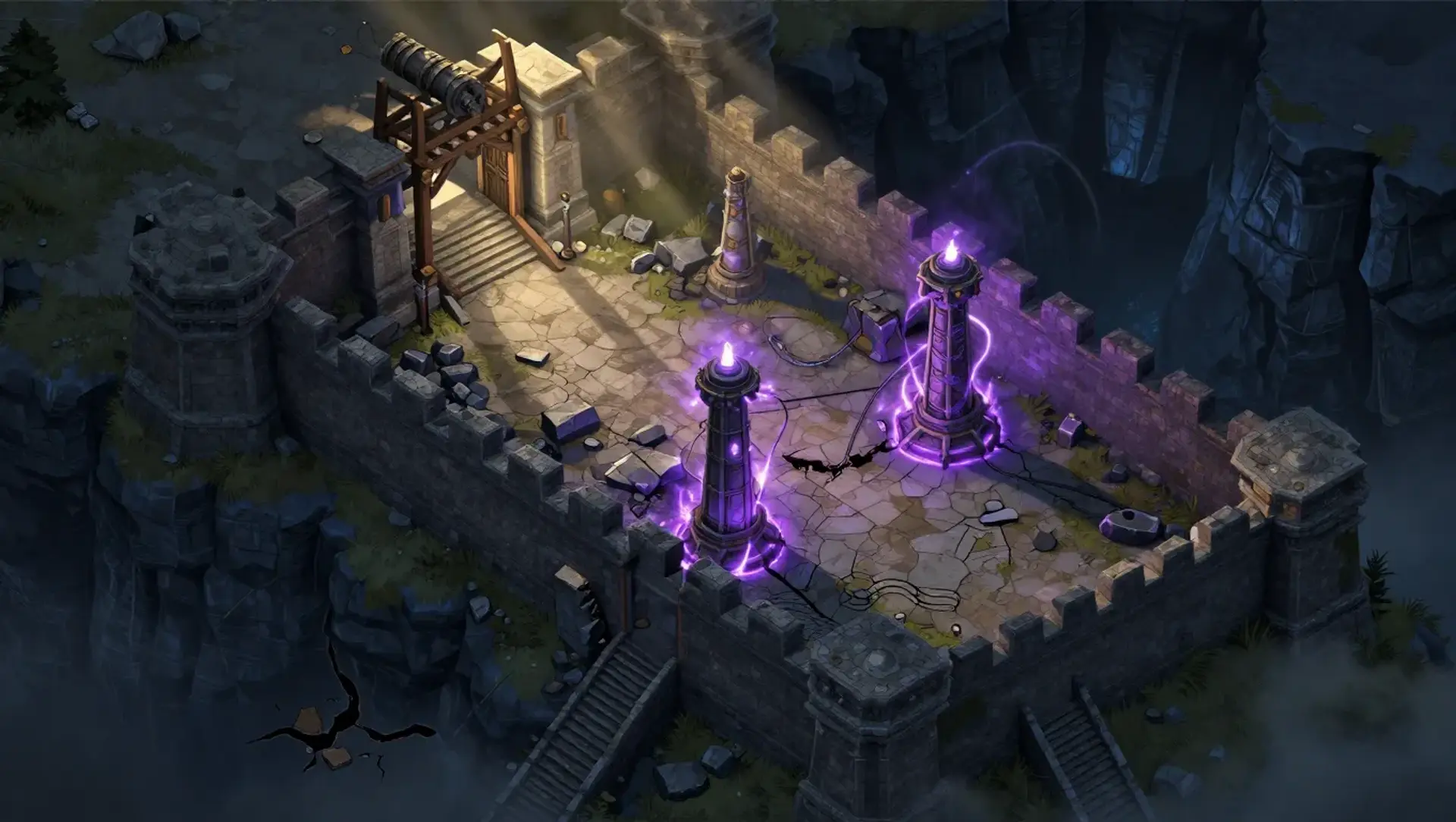 Assault on the East Bastion - AI-generated fantasy Encounter