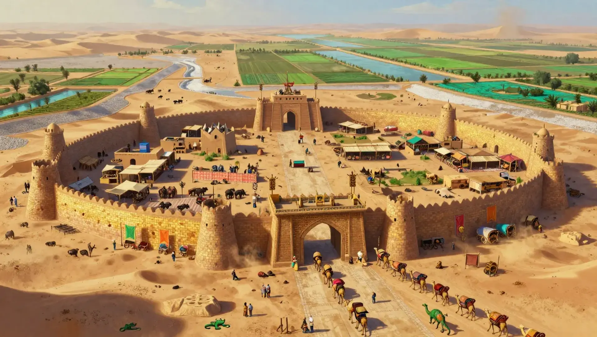 Al-Mahattah al-Kubra, The Great Junction