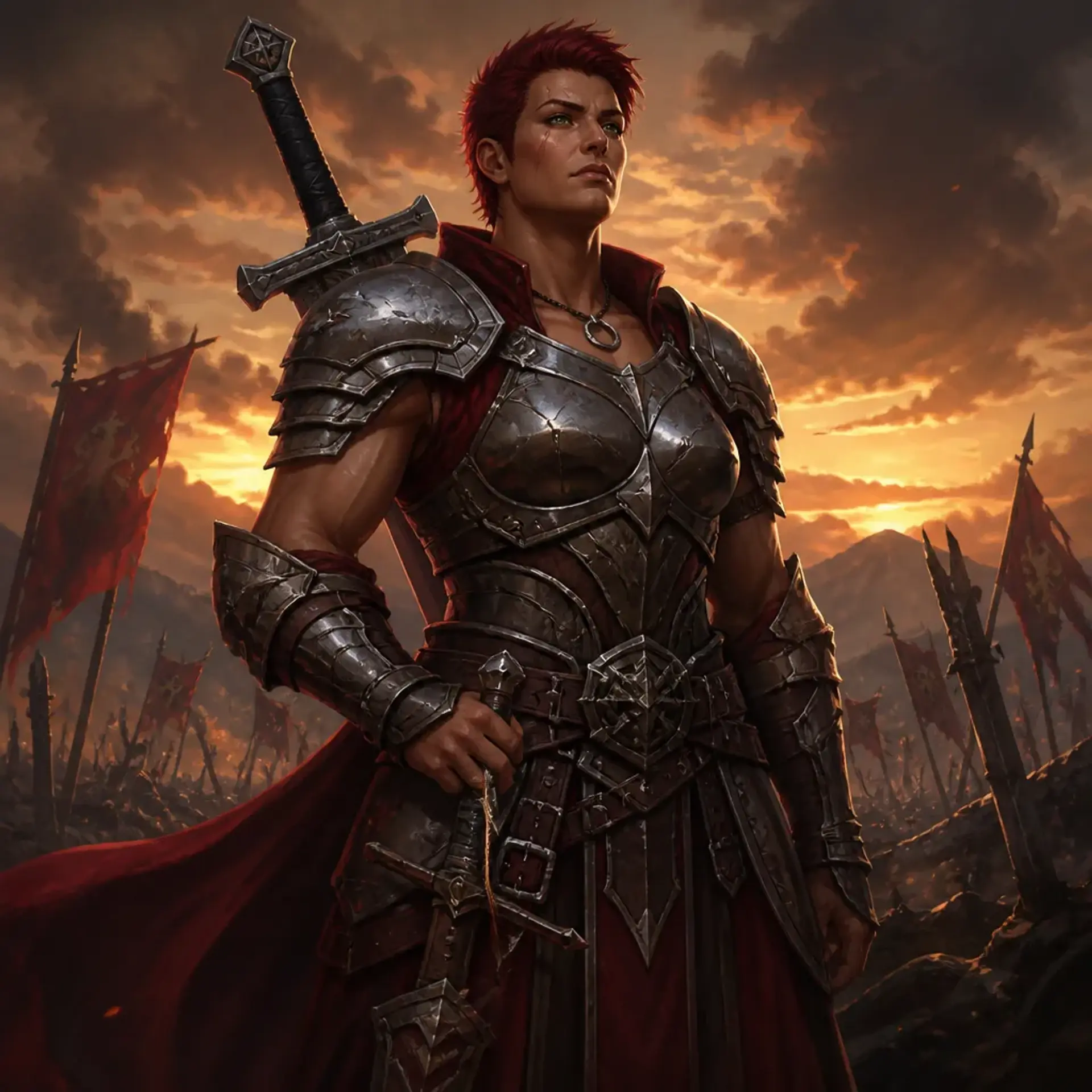 Maeve - AI-generated fantasy Character