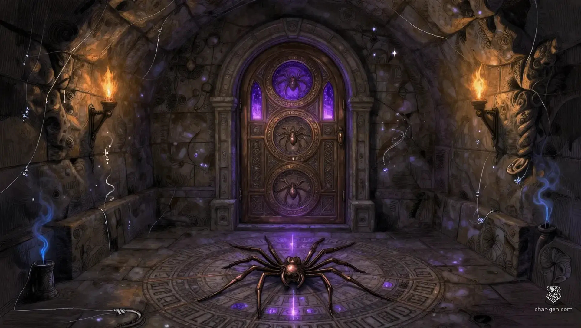 The Weaver Saint's Triune Lock