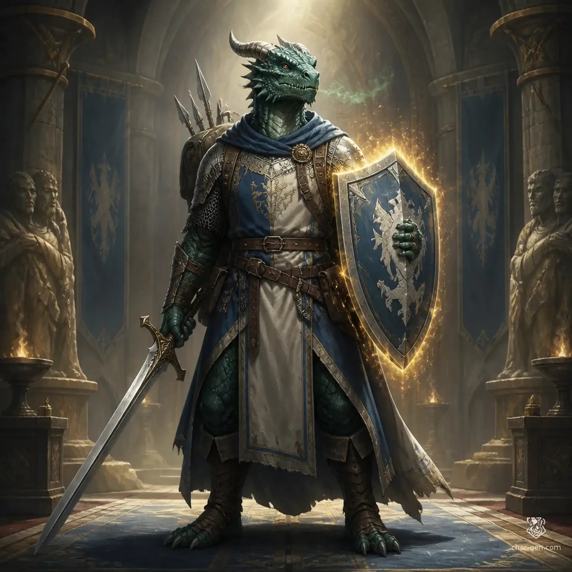 Sethrish Seshai - AI-generated fantasy Character