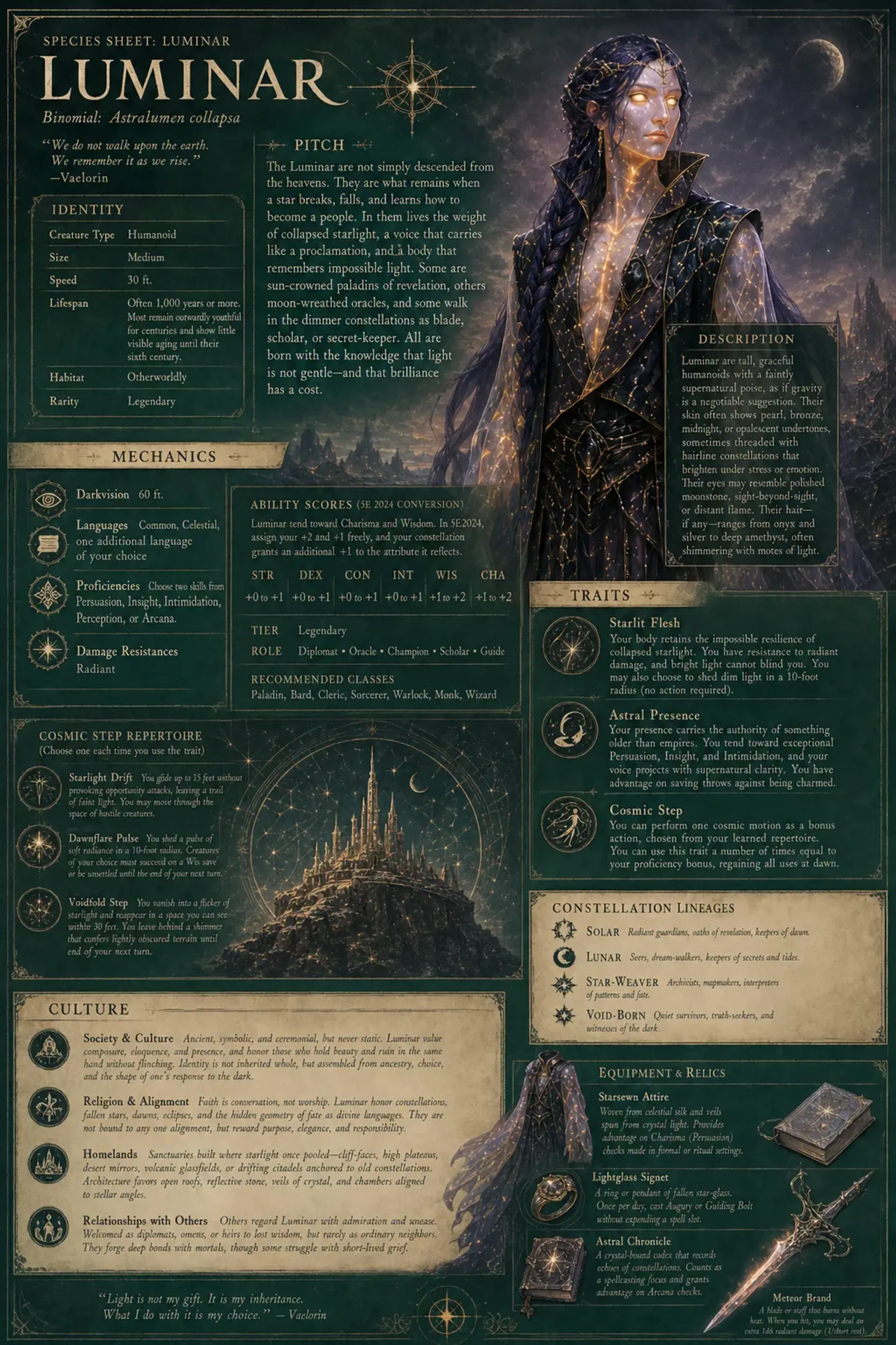 Visual Sheet