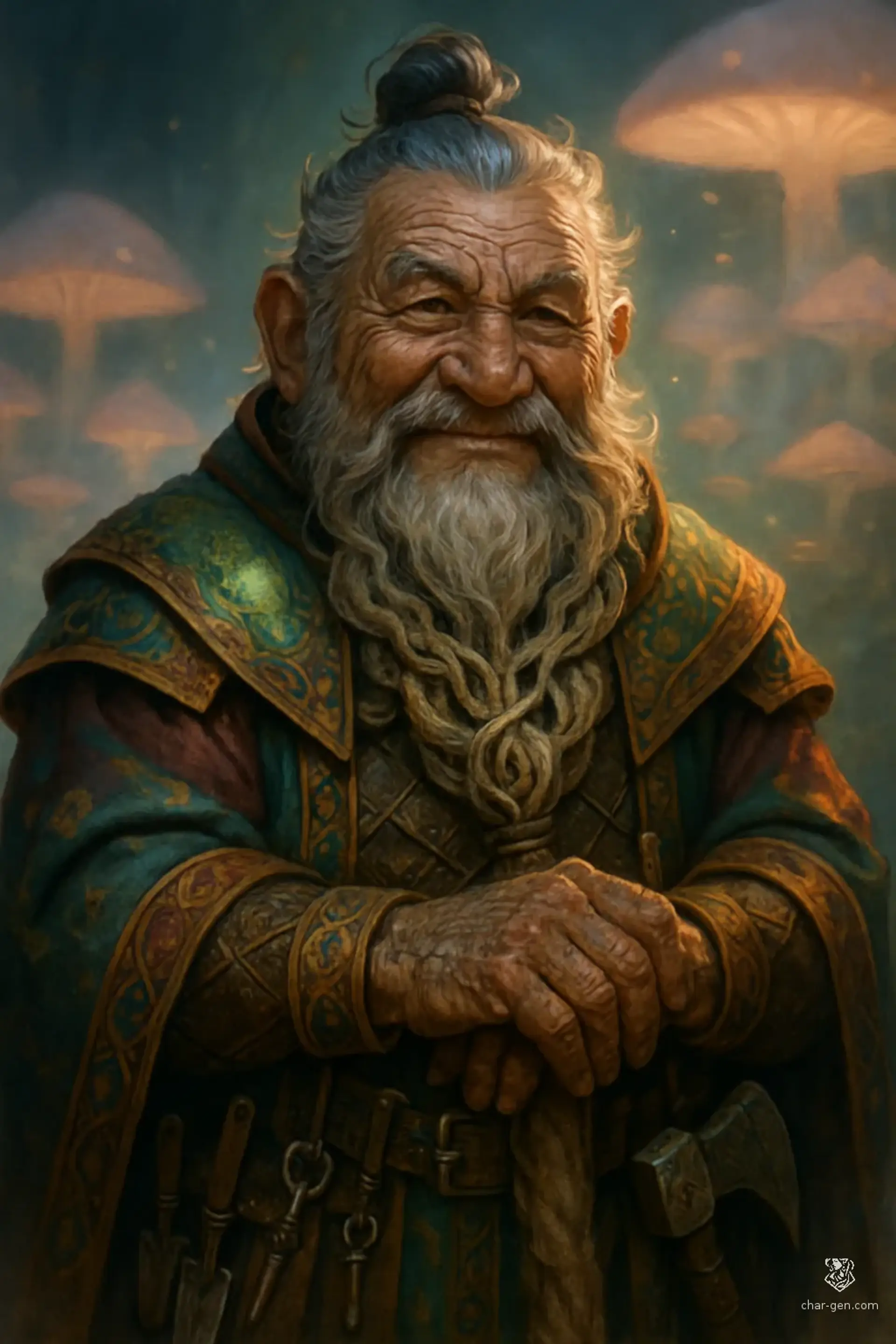 Thrak Brocksohn - AI-generated fantasy NPC