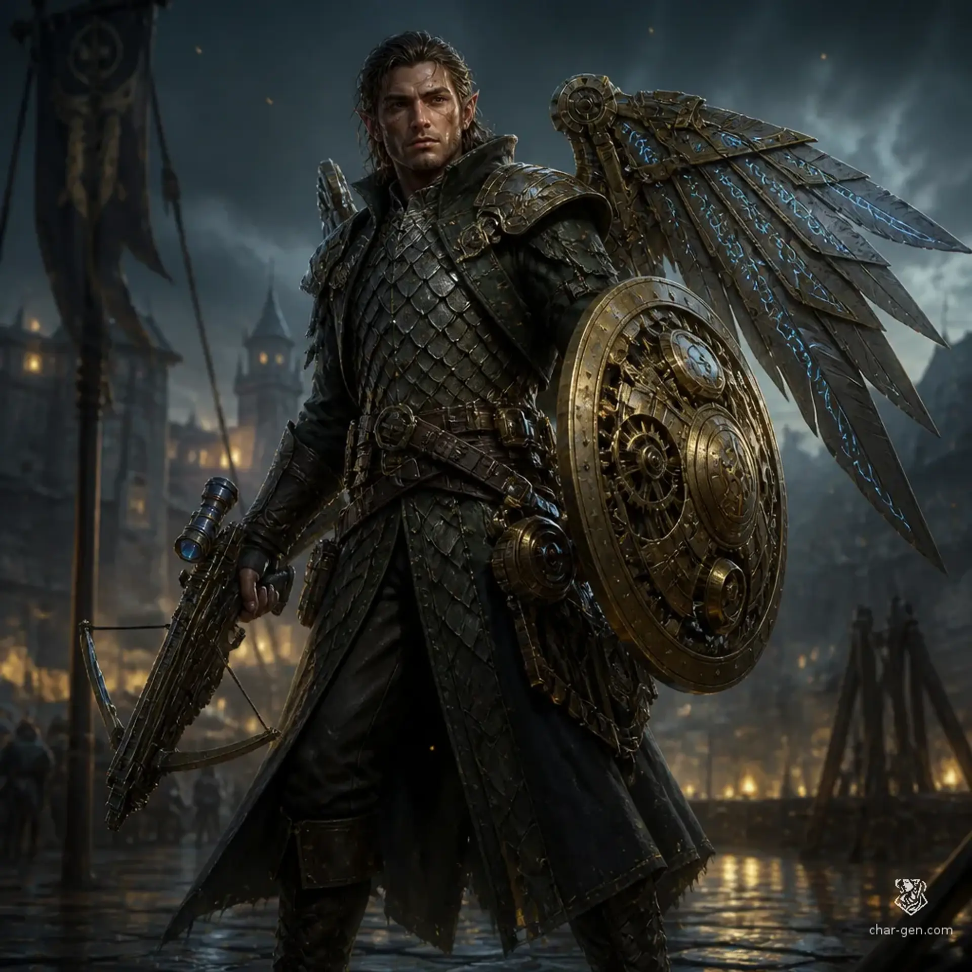 Vlad - AI-generated fantasy Character