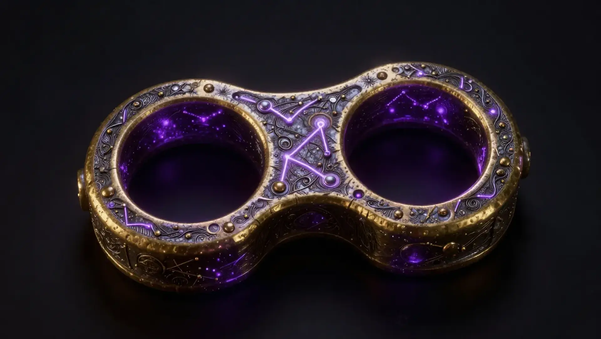 The Comet-Crusher Cestus - AI-generated fantasy Magic Item