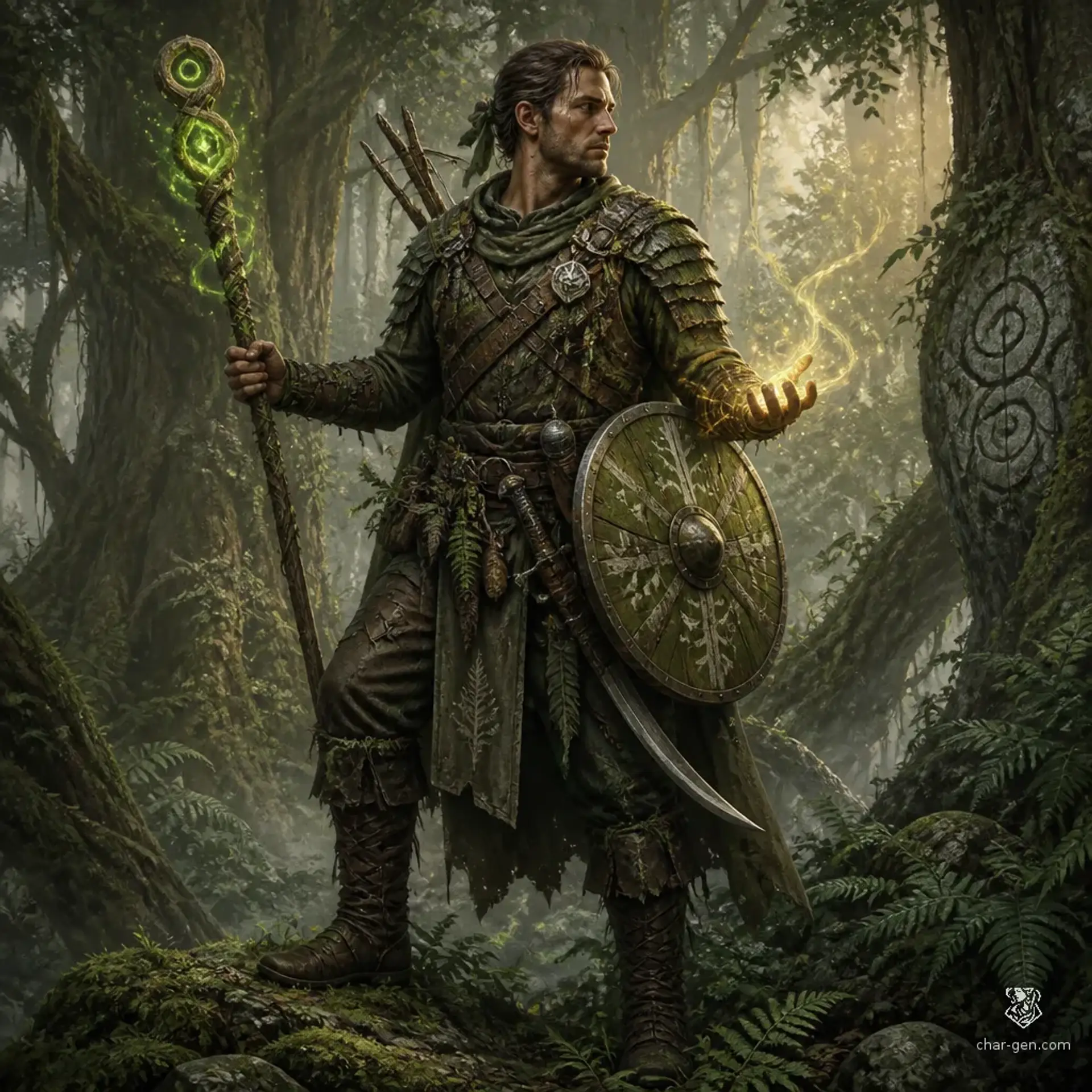 Kestak Vardik - AI-generated fantasy Character