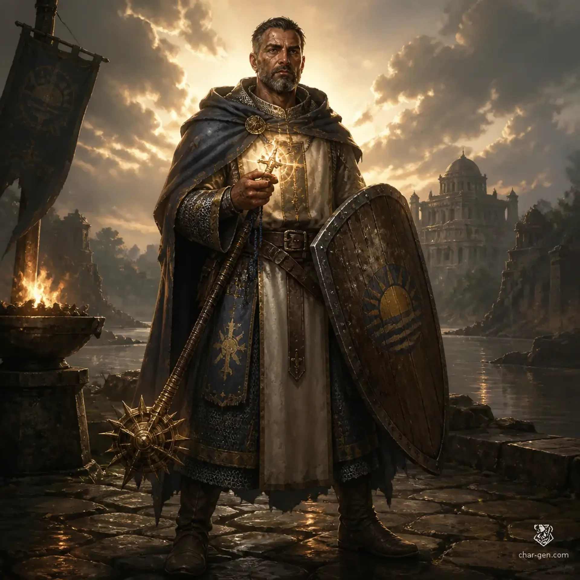 Laymen - AI-generated fantasy Character