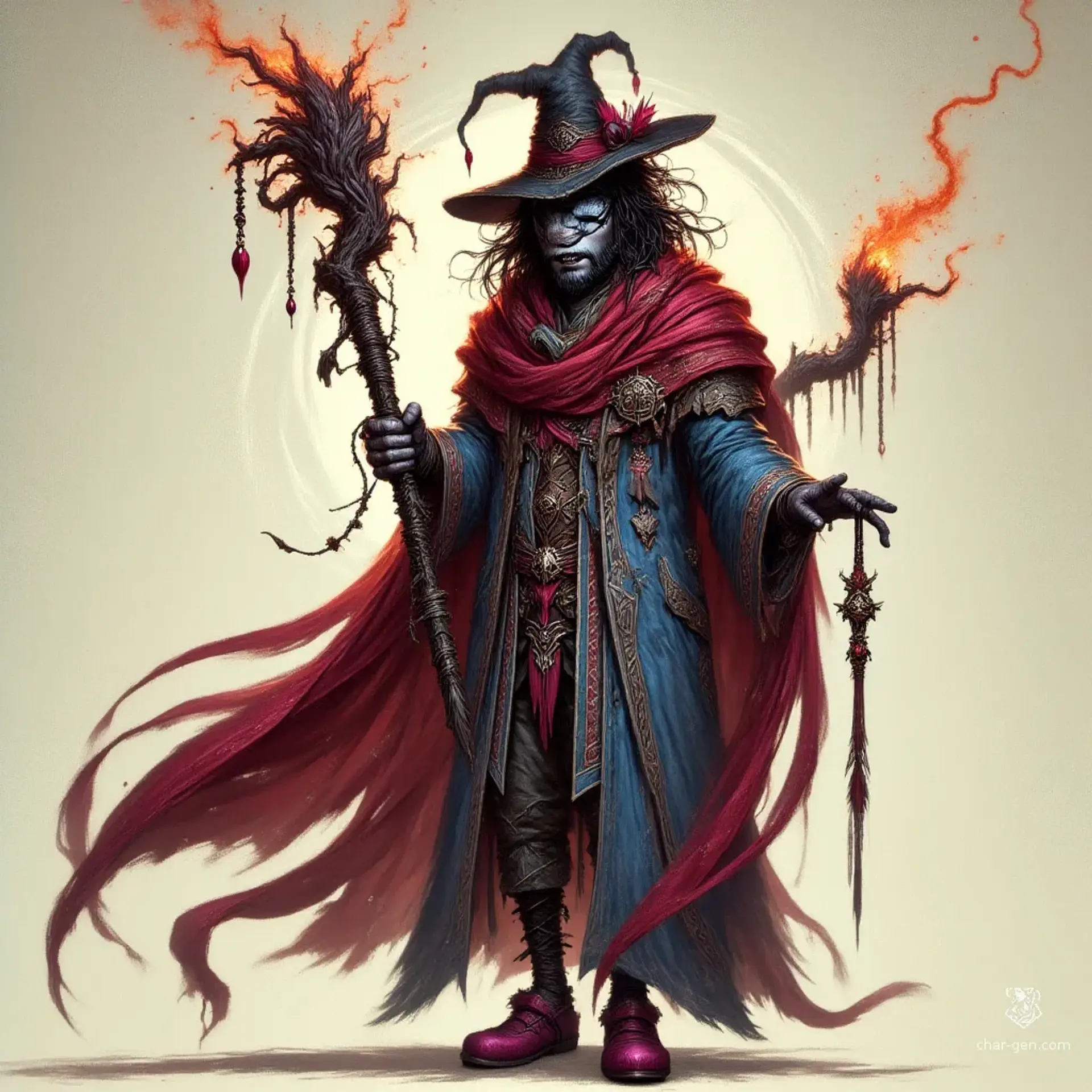 Kevin Malcolm Wettsworth, The Great and Mighty Kevin - AI-generated fantasy NPC