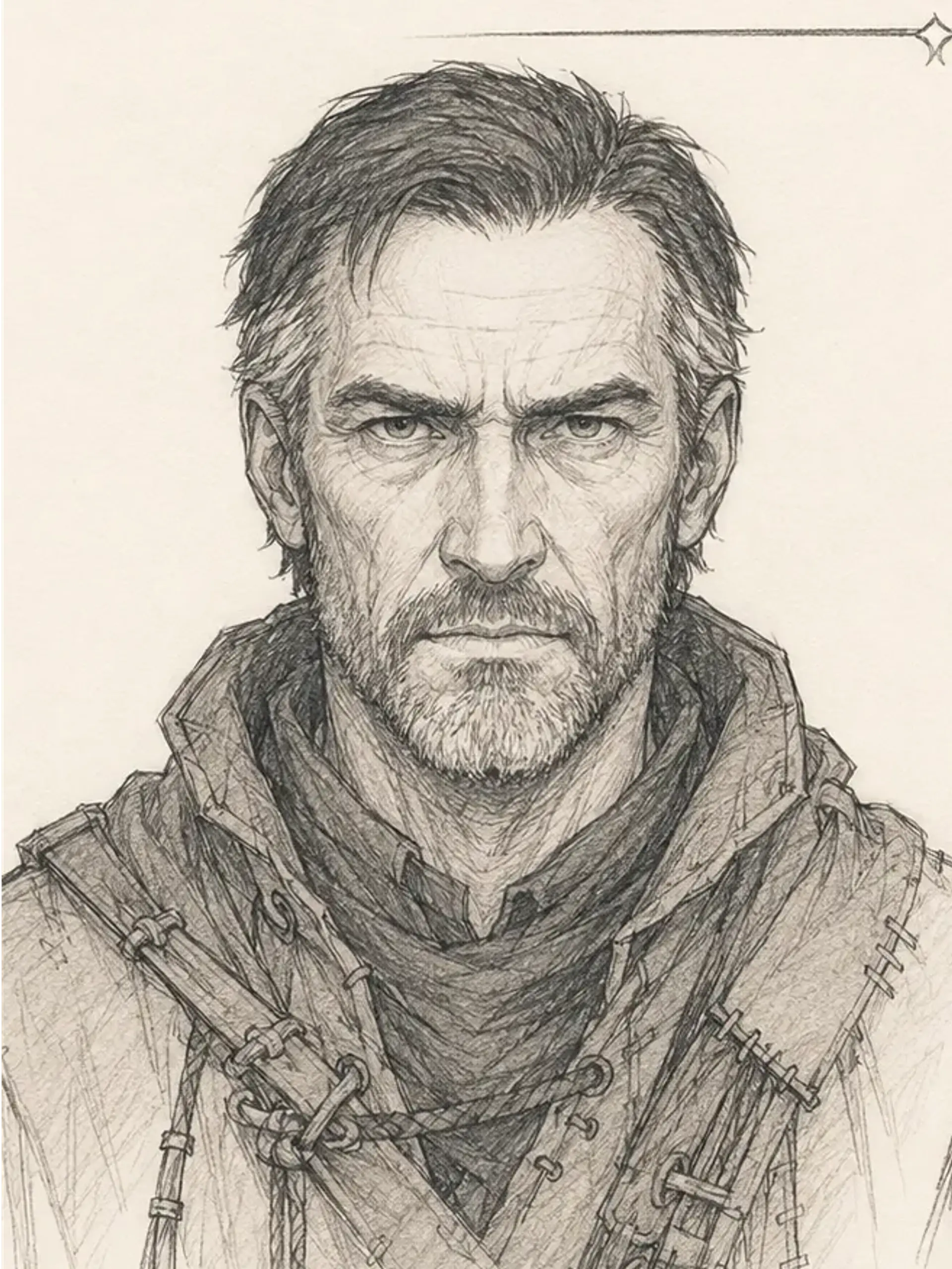 Kareth - AI-generated fantasy NPC