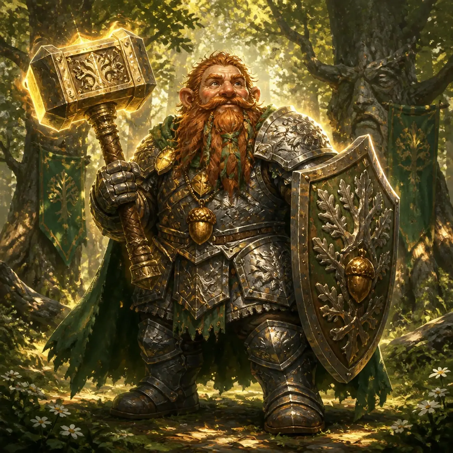 Boddynock Redleaf - AI-generated fantasy Character
