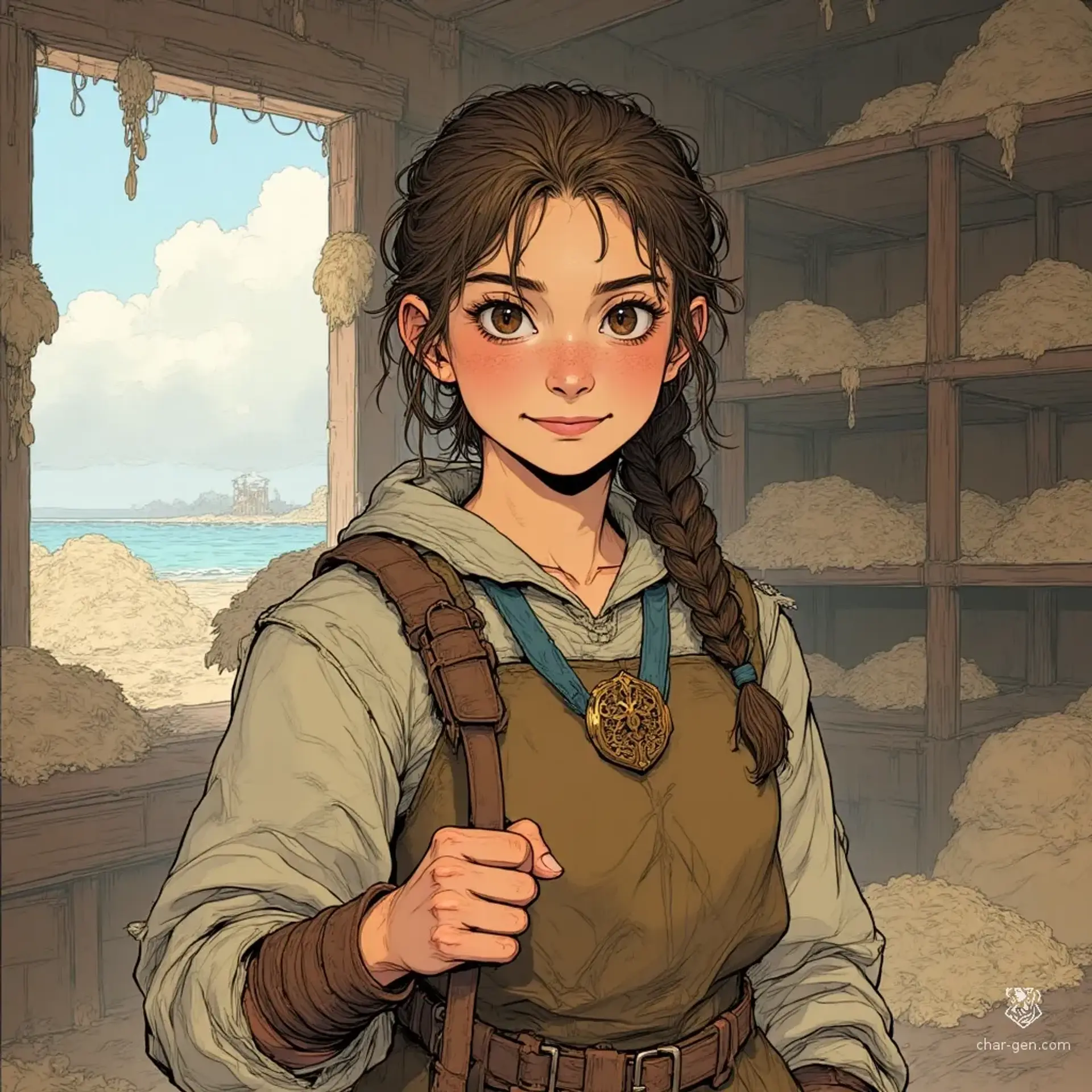 Layfor Thorne - AI-generated fantasy NPC