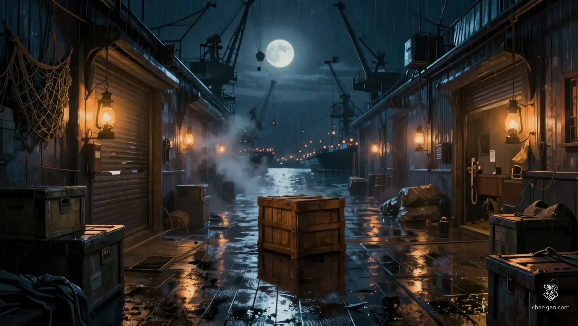 The Midnight Crate at Port Nyanzaru