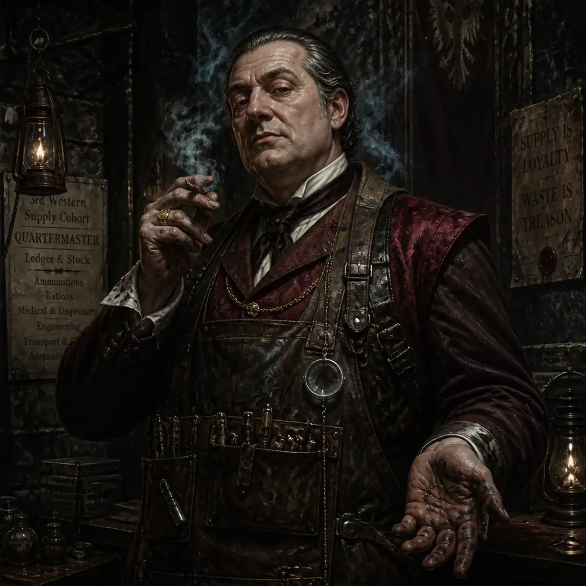 Master Aurelius Blackwood - AI-generated fantasy NPC