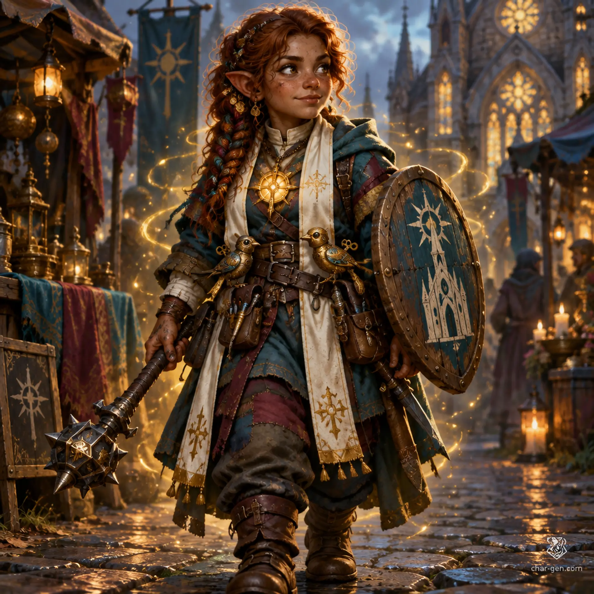 Leona Kringlebeck - AI-generated fantasy Character