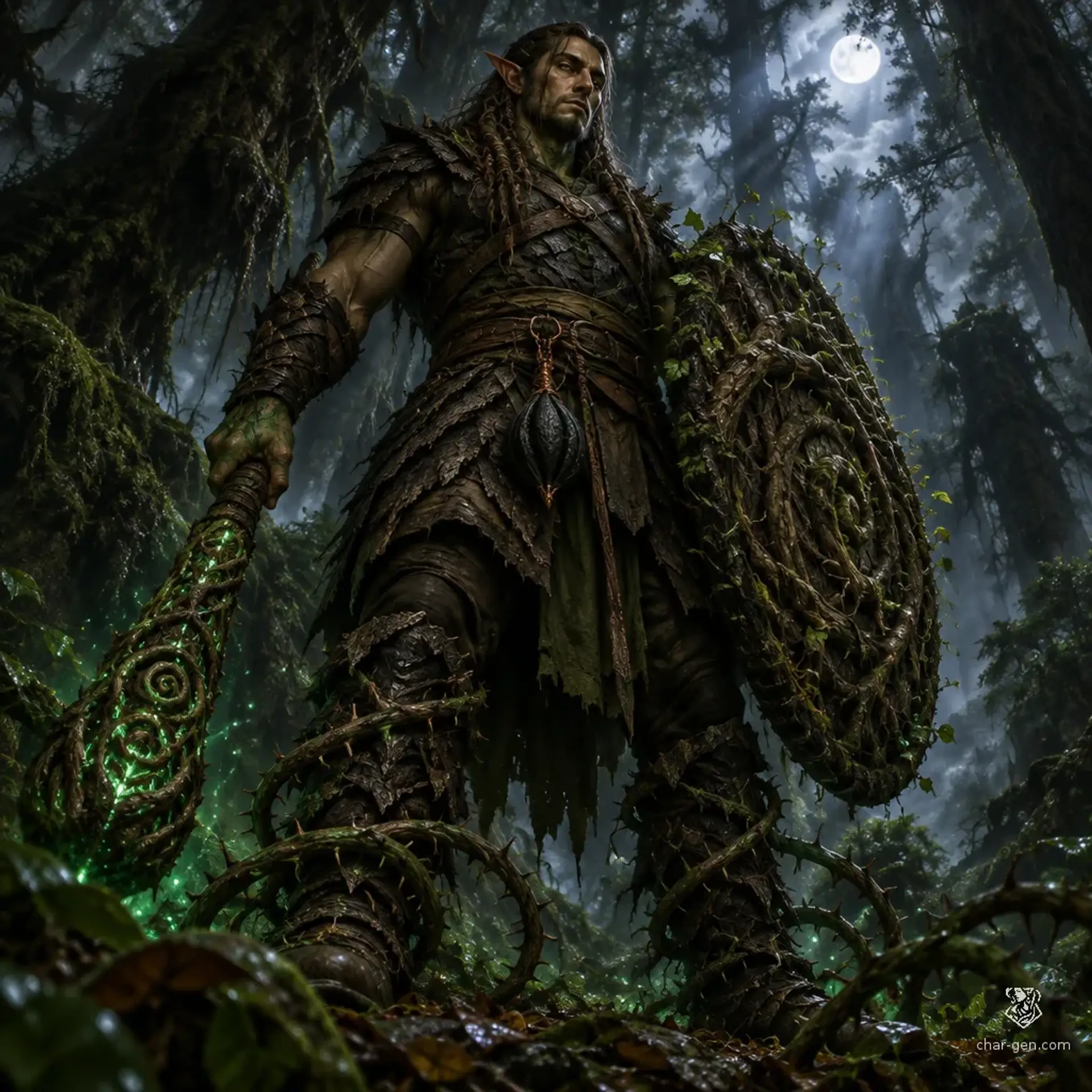 Kresz Vadrik - AI-generated fantasy Character