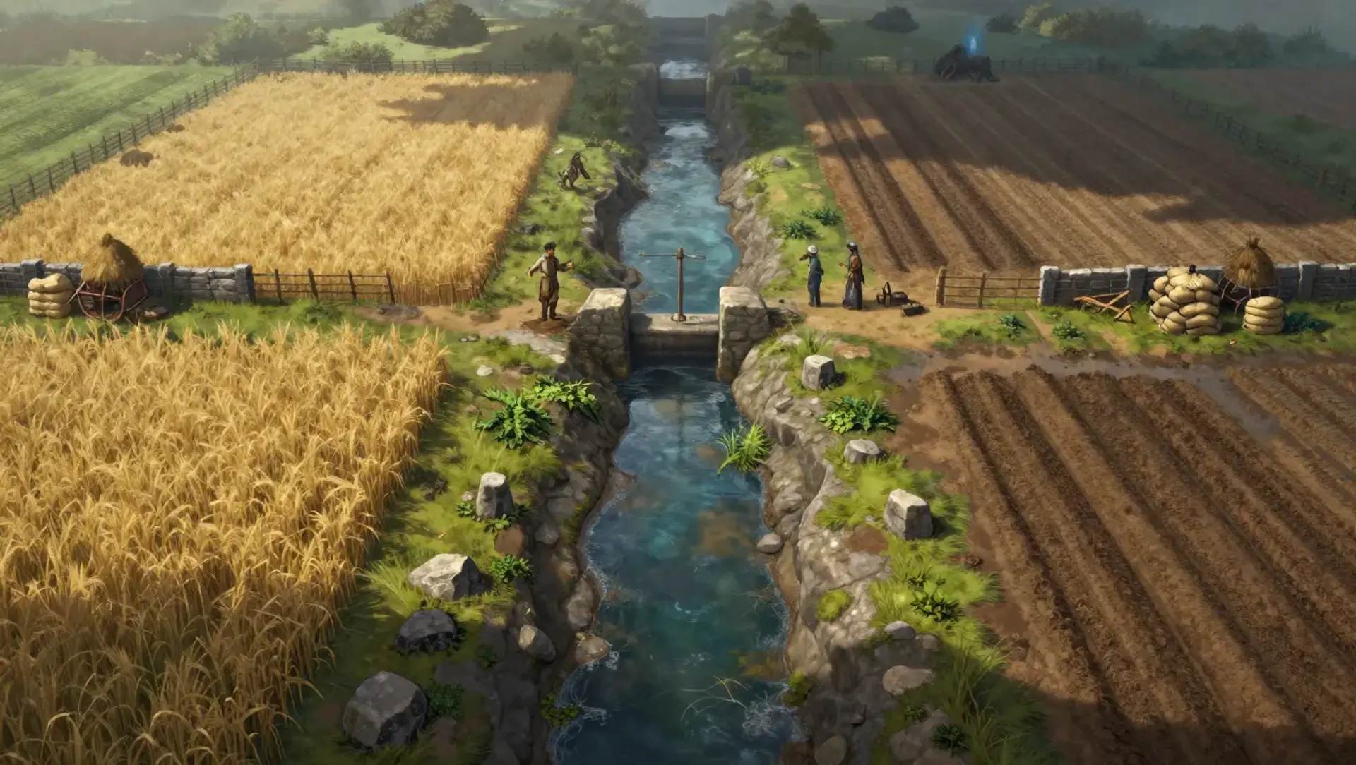 Keep the Spring Open for Both Farms