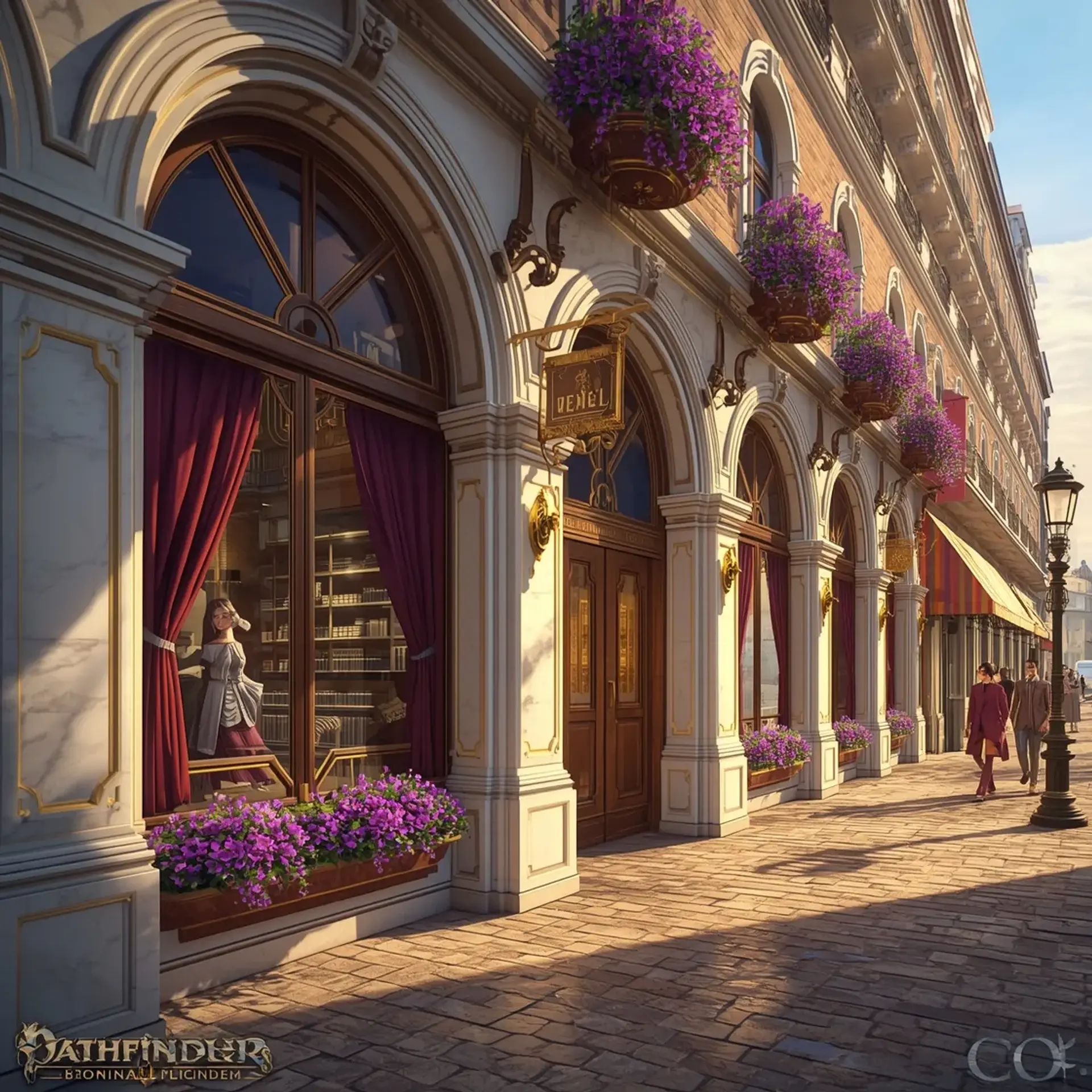 Vervain & Velvet — Haberdashery for High Society - AI-generated fantasy Shop