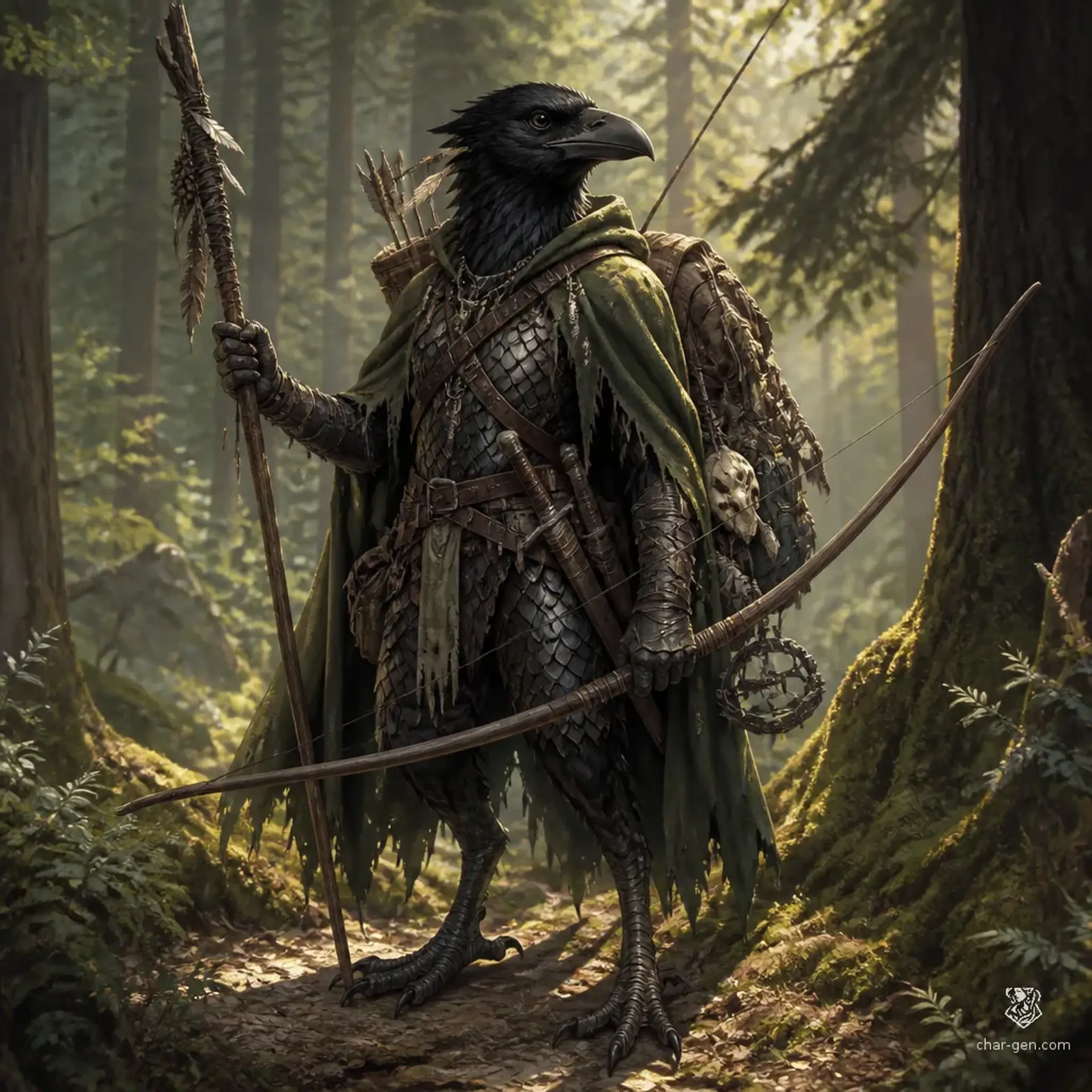 June - AI-generated fantasy Character