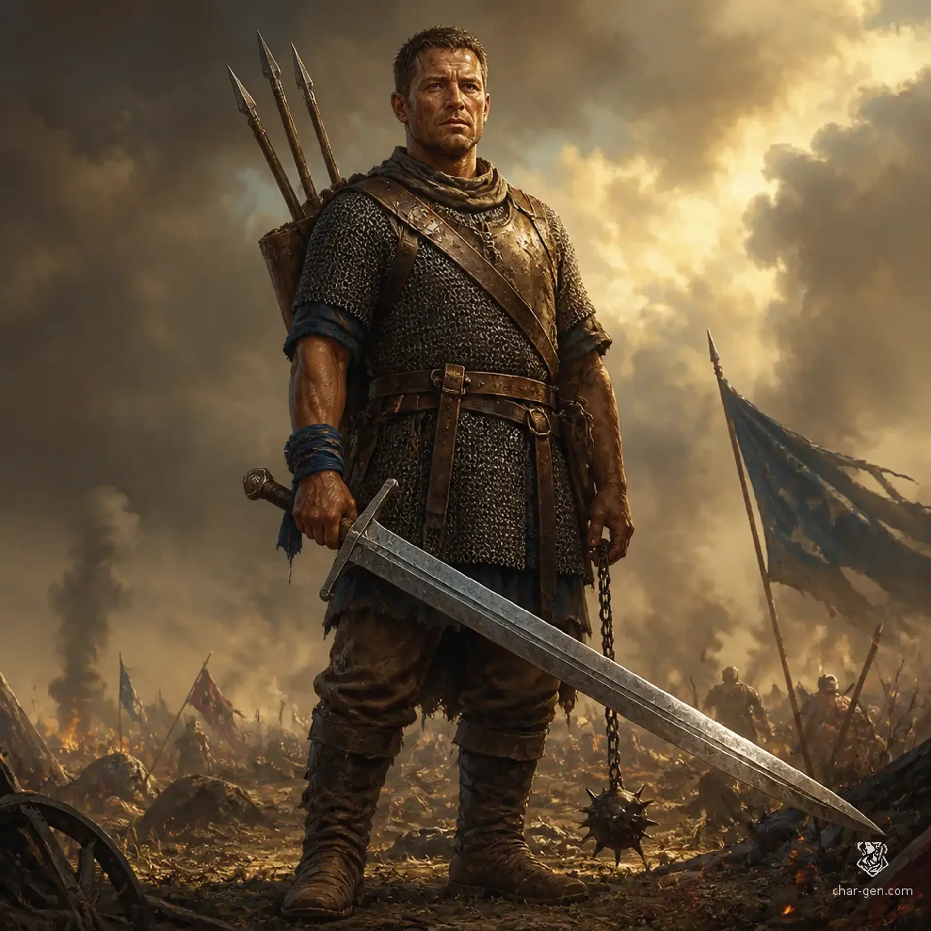 Christopher - AI-generated fantasy Character