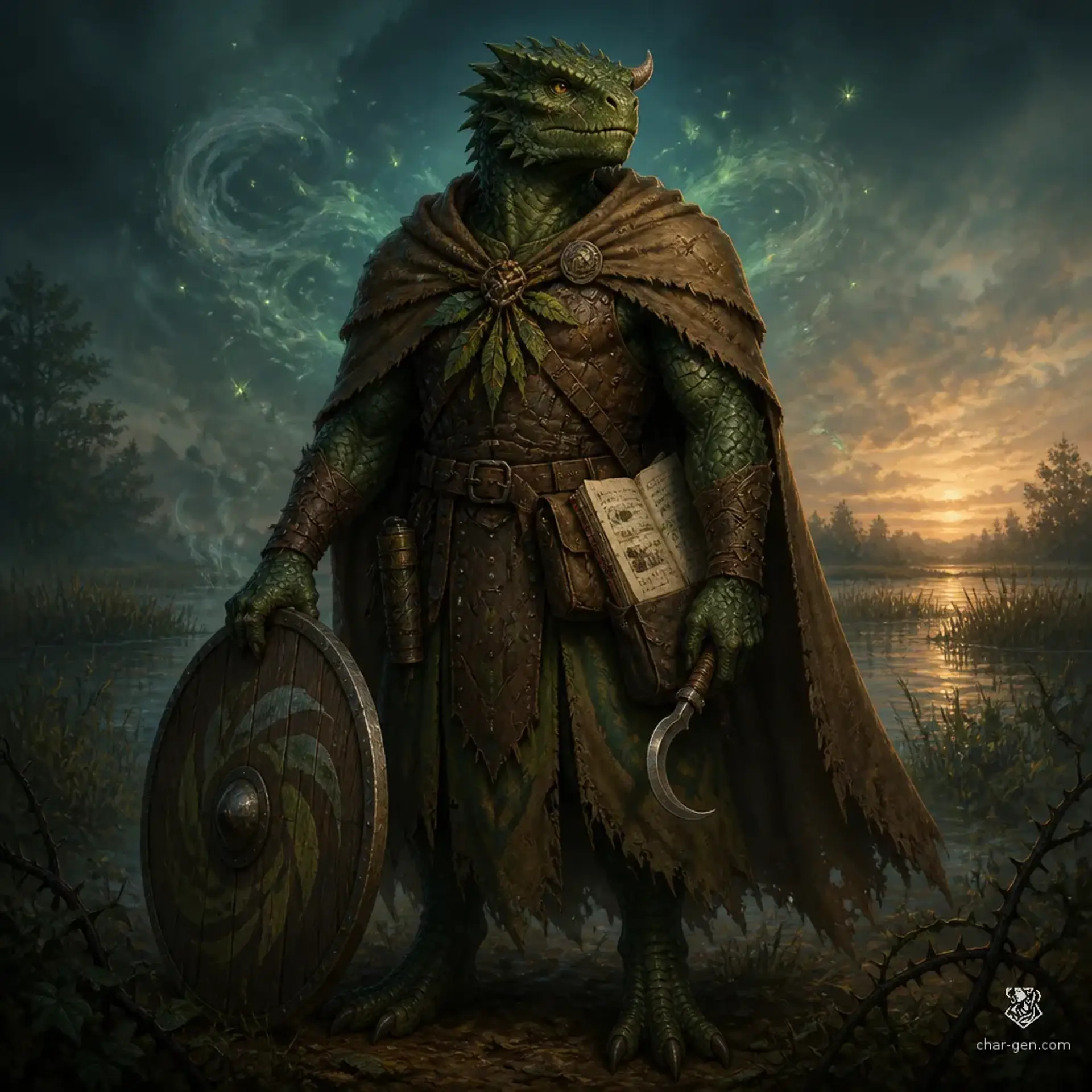 Tobari Etxe - AI-generated fantasy Character